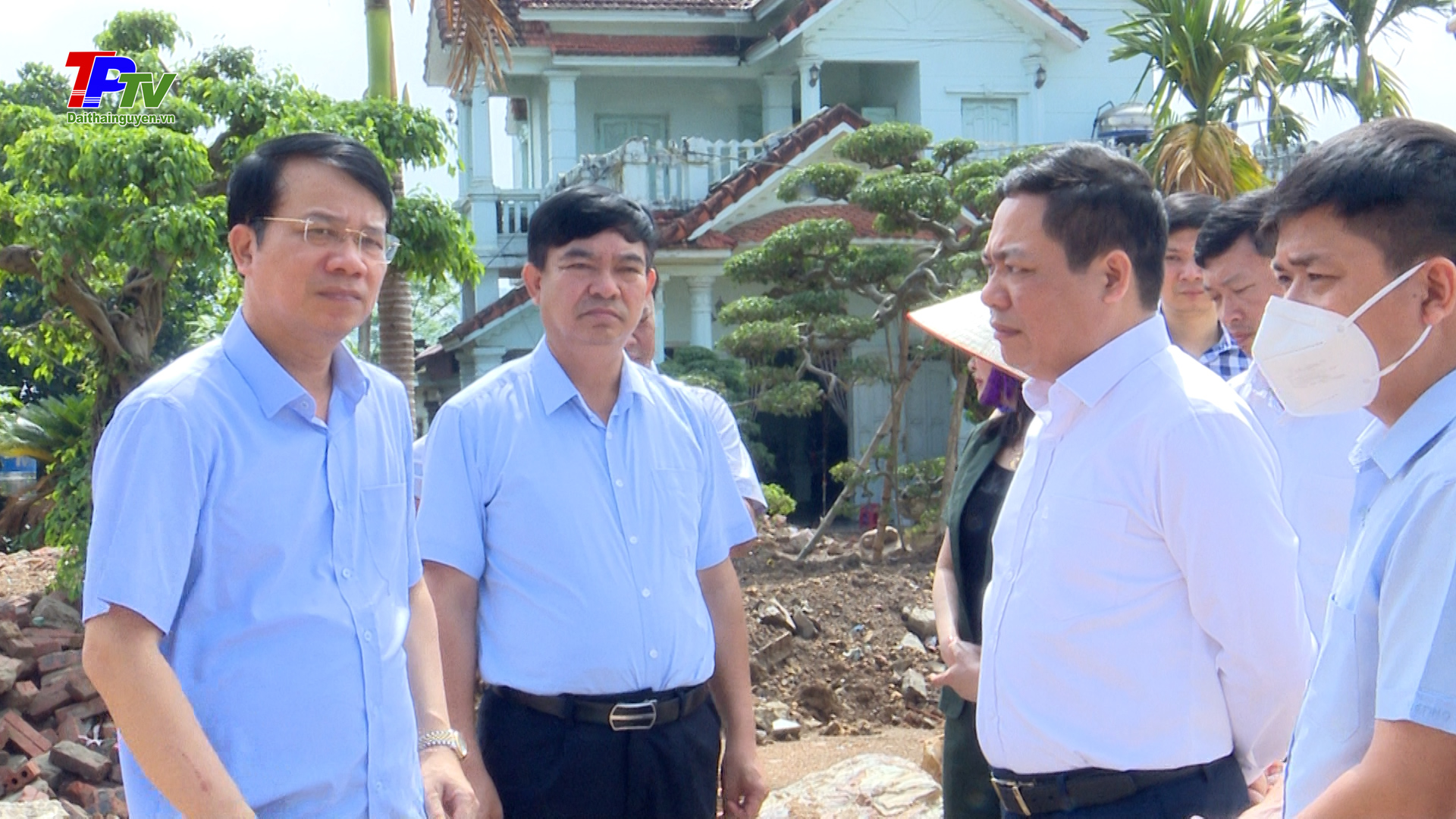 Đồng chí Bí thư Thành ủy Thái Nguyên kiểm tra tiến độ một số công trình, dự án trọng điểm trên địa bàn.