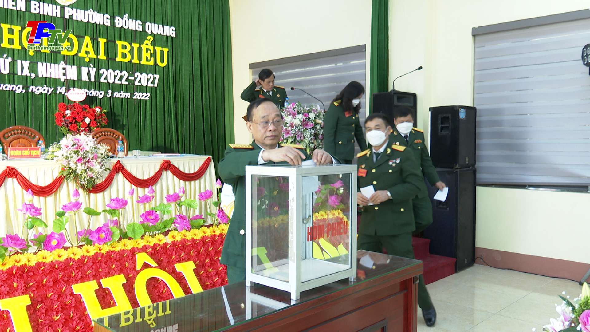 Hội Cựu chiến binh phường Đồng Quang tổ chức Đại hội Đại biểu lần thứ IX, nhiệm kỳ 2022 - 2027.