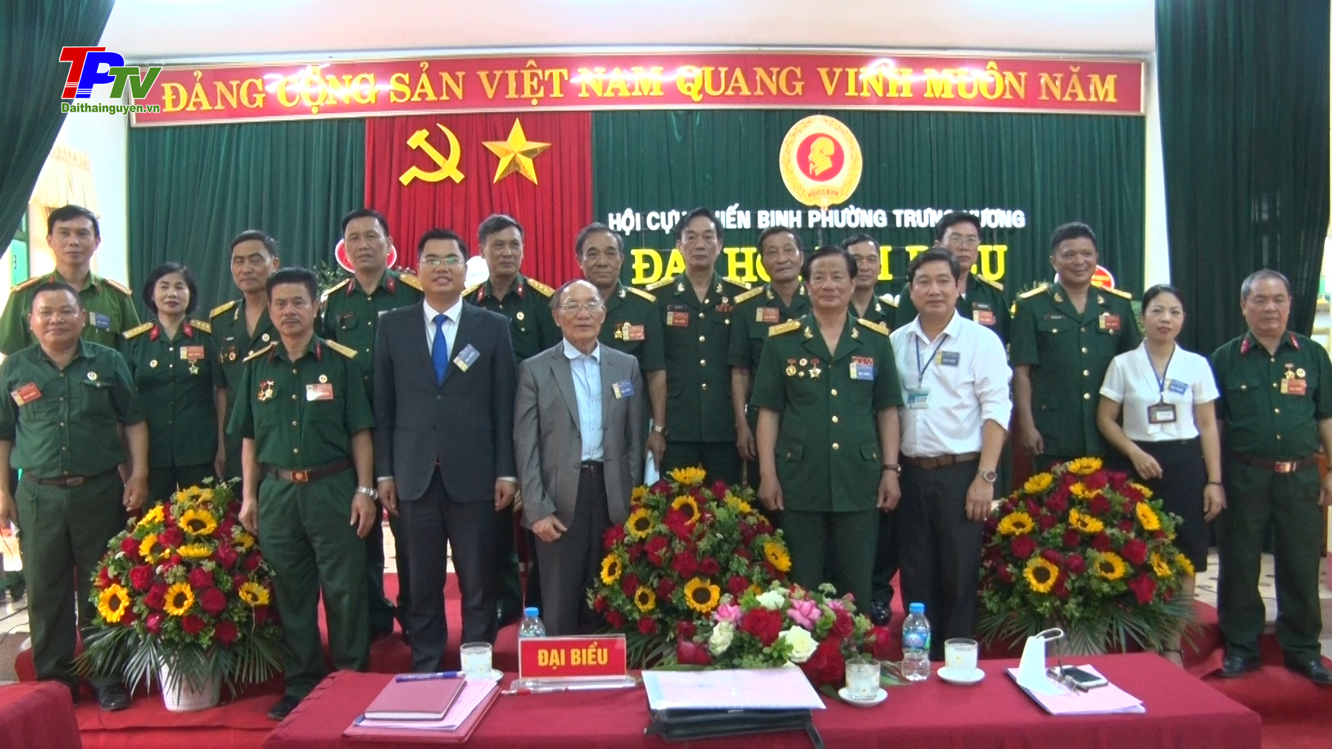 Đại hội đại biểu Hội Cựu chiến binh phường Trưng Vương lần thứ IX.