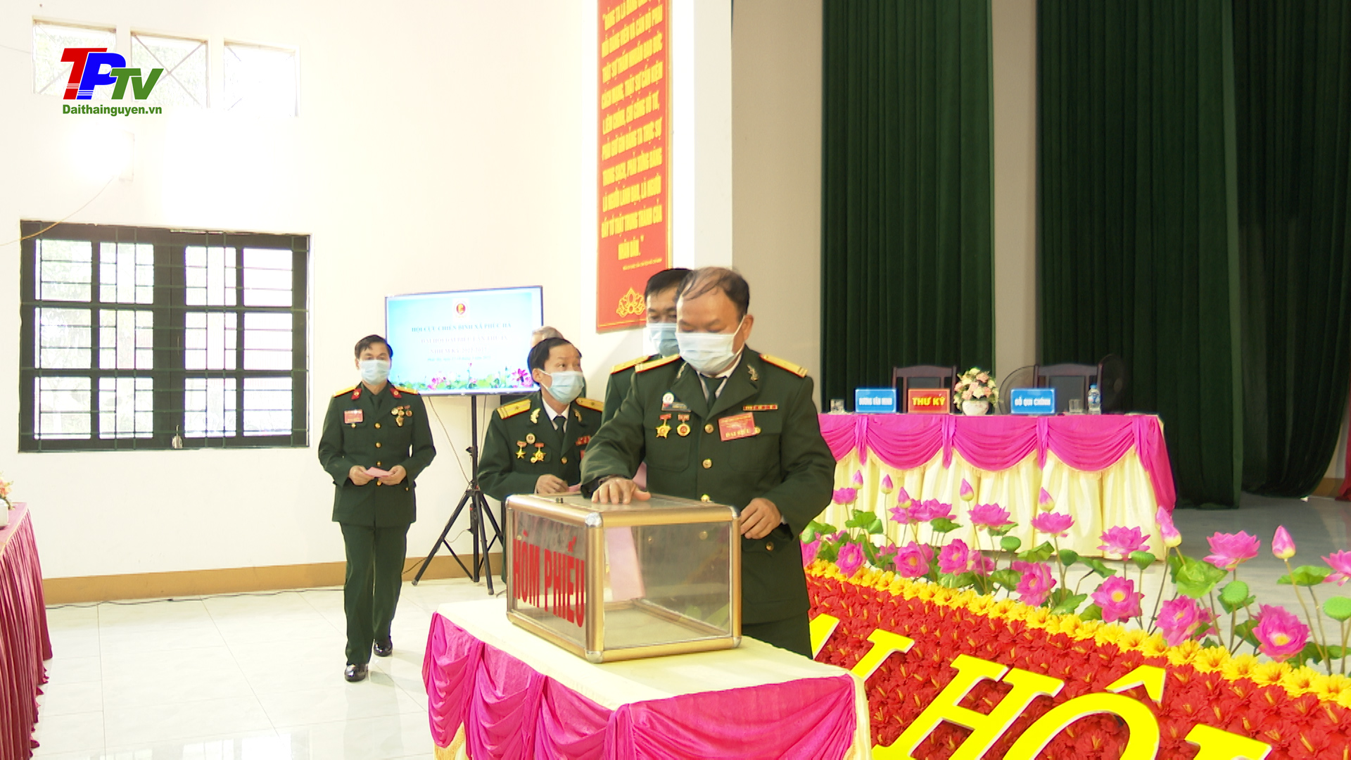 Hội Cựu chiến binh xã Phúc Hà tổ chức Đại hội Đại biểu lần thứ IX, nhiệm kỳ 2022 - 2027.