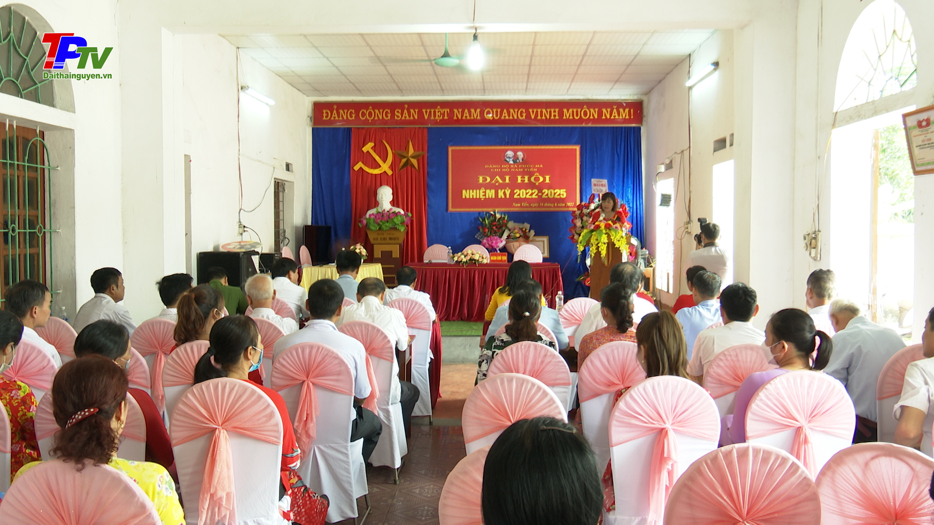 Chị bộ xóm Nam Tiền, Đảng bộ xã Phúc Hà: Đại hội Chi bộ nhiệm kỳ 2022 - 2025.