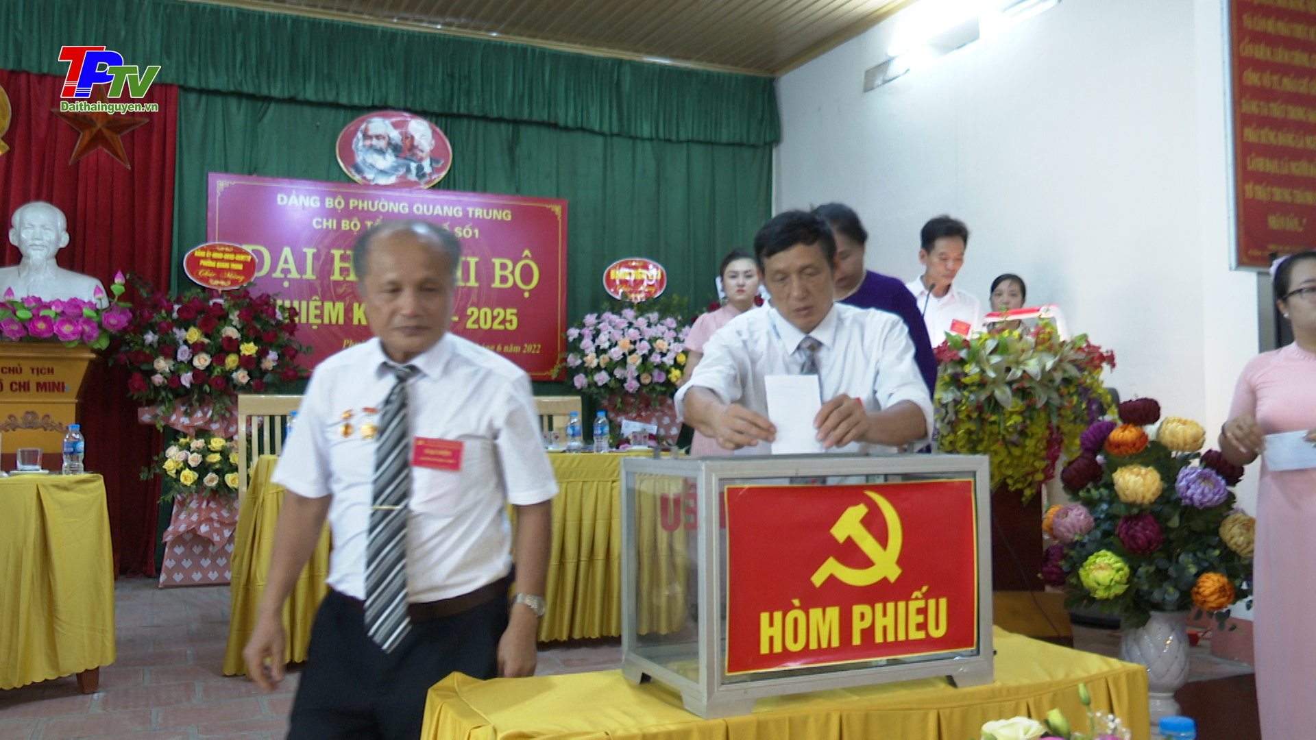 Đảng bộ phường Quang Trung tổ chức Đại hội Chi bộ điểm, nhiệm kỳ 2022 - 2025