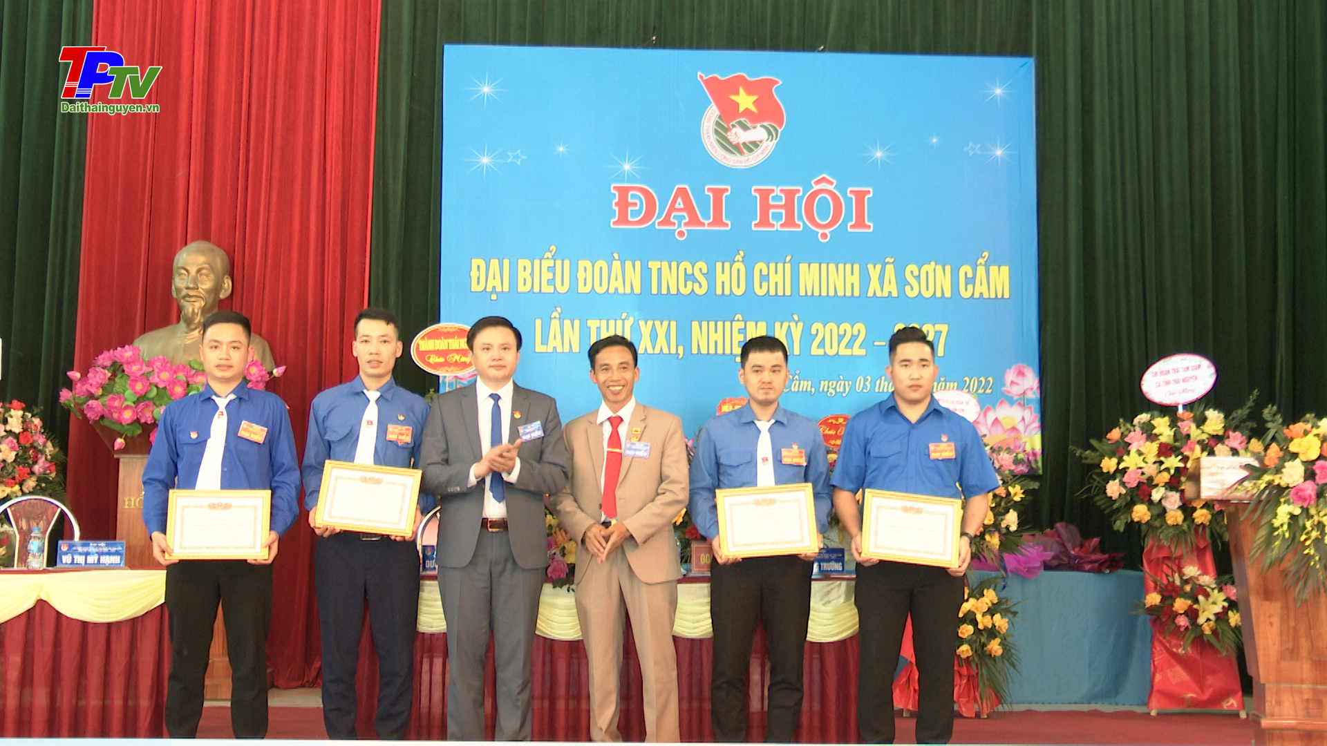 Đoàn TNCS Hồ Chí Minh xã Sơn Cẩm: Đại hội đại biểu lần thứ XXI nhiệm kỳ 2022 - 2027.