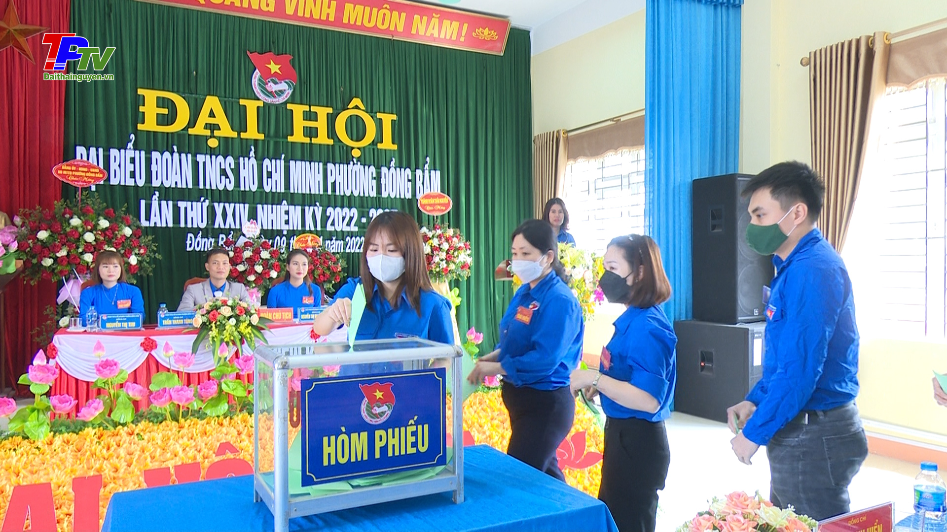 Đại hội Đại biểu Đoàn TNCS Hồ Chí Minh phường Đồng Bẩm lần thứ XXIV, nhiệm kỳ 2022-2027