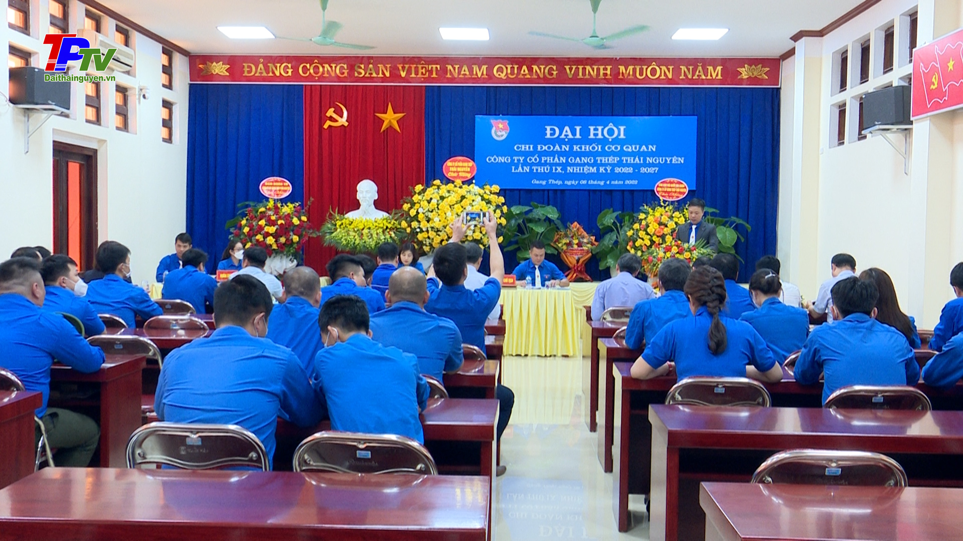 Đại hội Chi đoàn Khối cơ quan Công ty Cổ phần Gang Thép Thái Nguyên, nhiệm kỳ 2022-2027