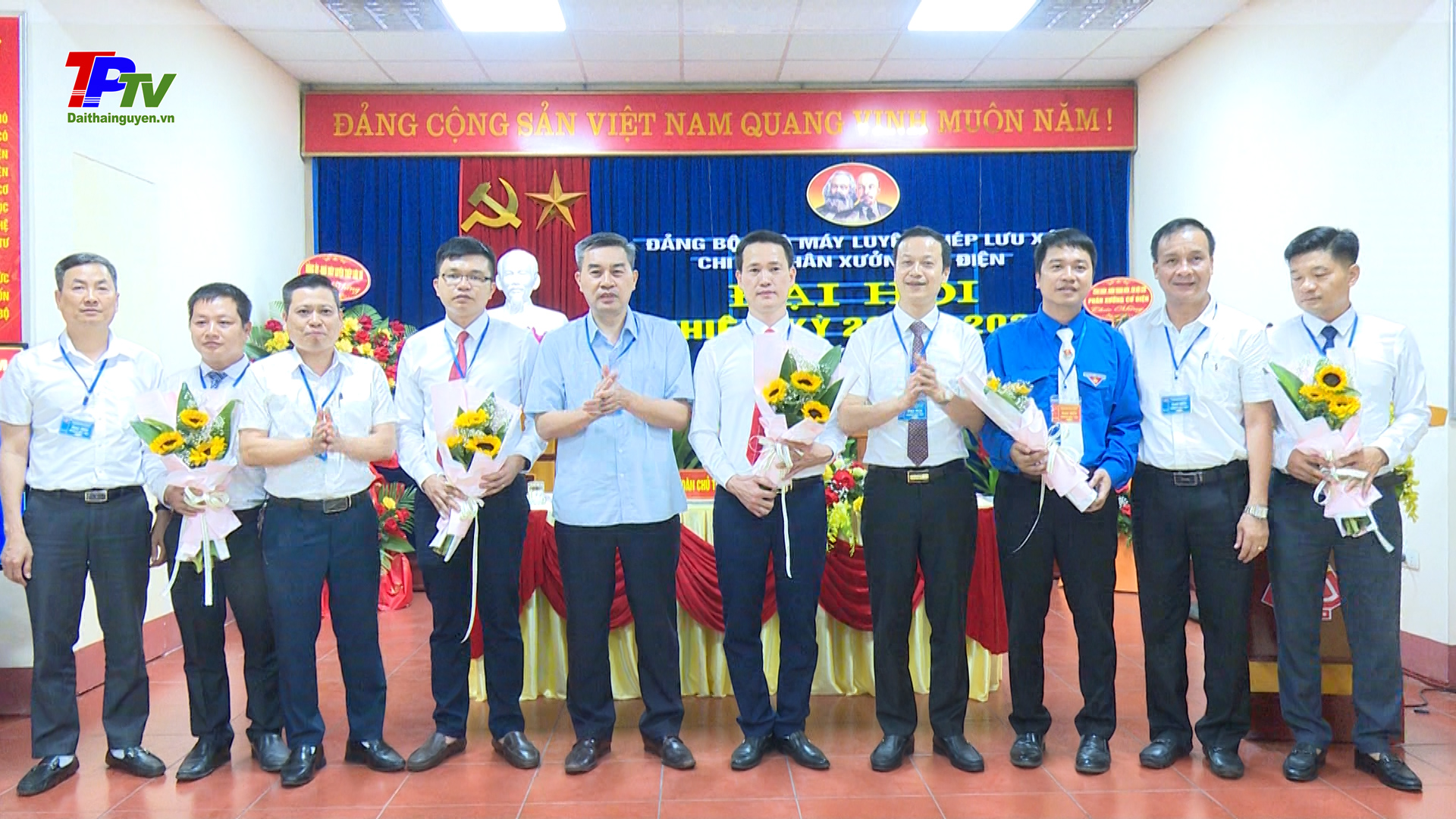 Chi bộ phân xưởng Cơ điện thuộc Nhà máy Luyện thép Lưu Xá tổ chức đại hội điểm nhiệm kỳ 2022-2025