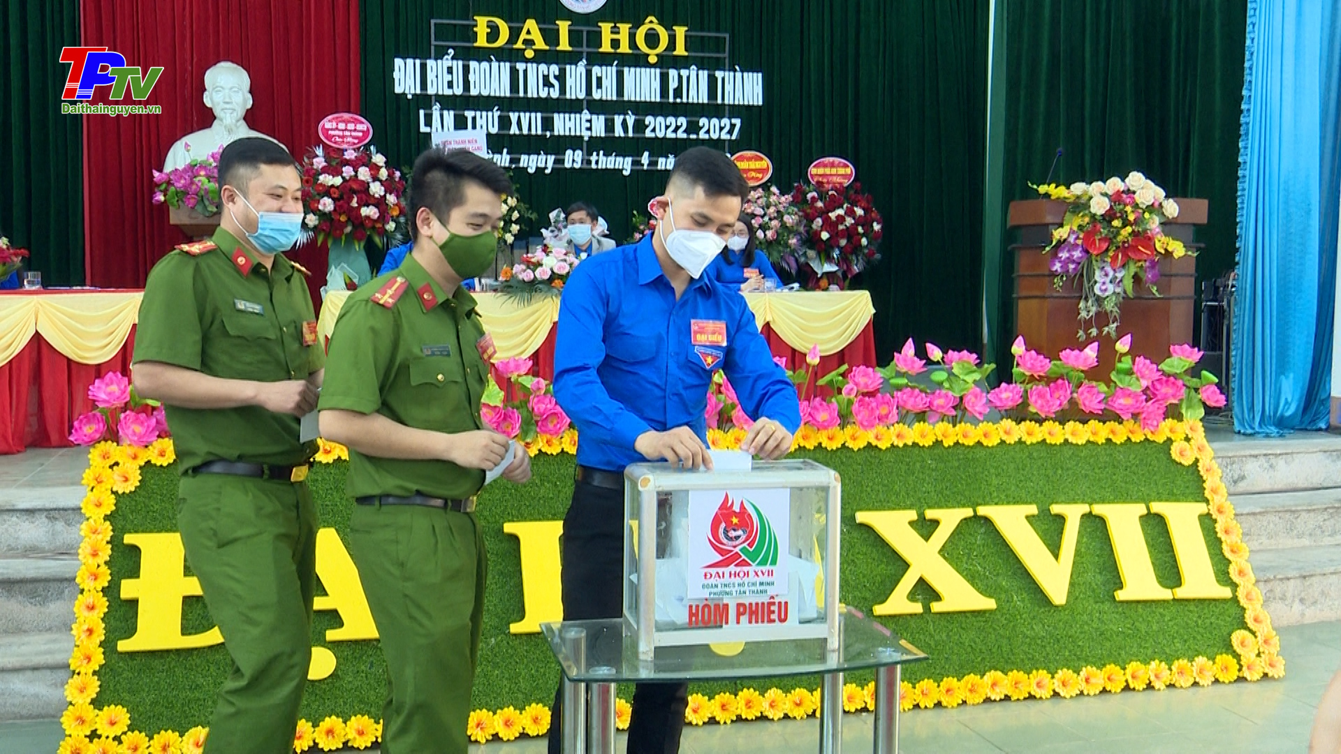 Đại hội đại biểu Đoàn TNCS Hồ Chí Minh phường Tân Thành, nhiệm kỳ 2022-2027.