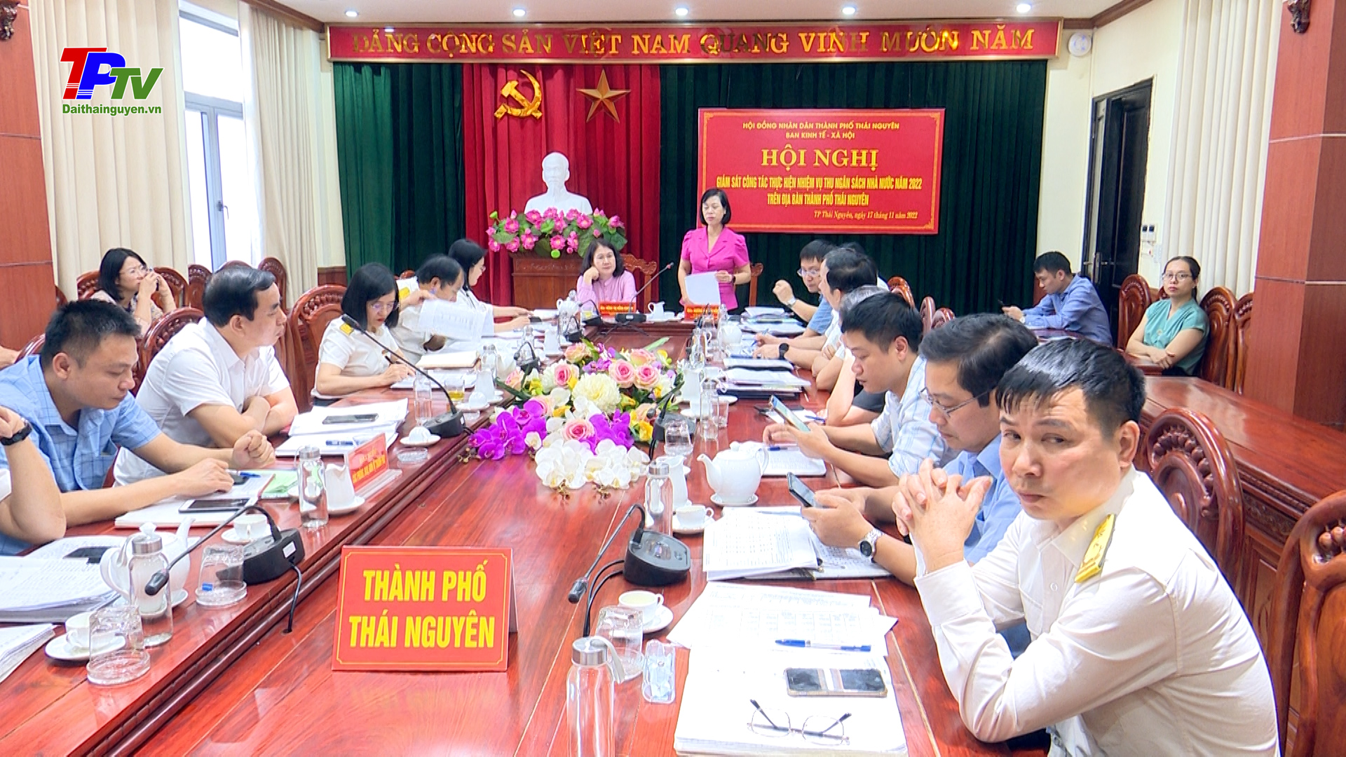 Giám sát công tác thu ngân sách nhà nước năm 2022 trên địa bàn thành phố Thái Nguyên.