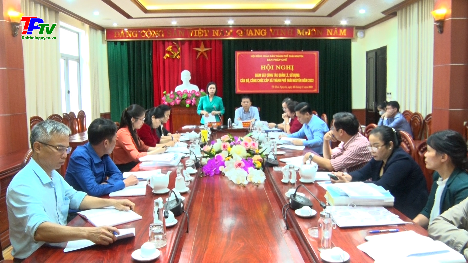 Giám sát công tác quản lý, sử dụng cán bộ, công chức cấp xa thành phố Thái Nguyên năm 2022