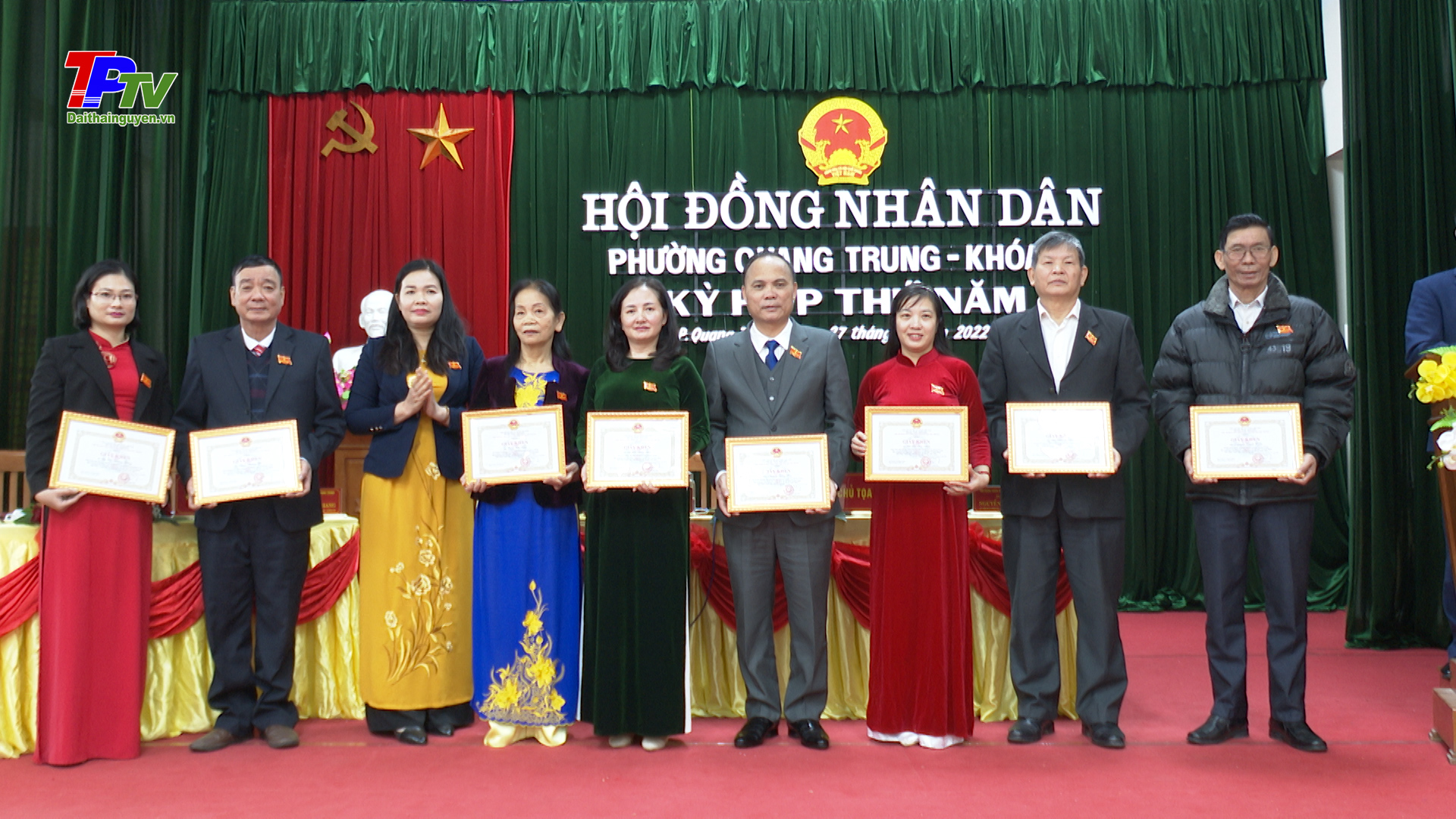 Kỳ họp thứ năm, HĐND phường Quang Trung khóa VI, nhiệm kỳ 2021- 2026