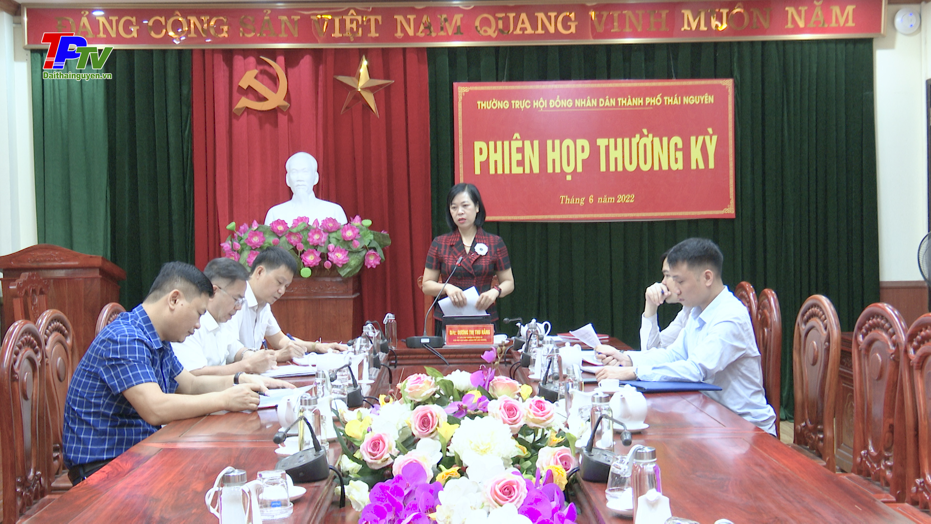 Thường trực HĐND thành phố Thái Nguyên họp thường kỳ tháng 6/2022.