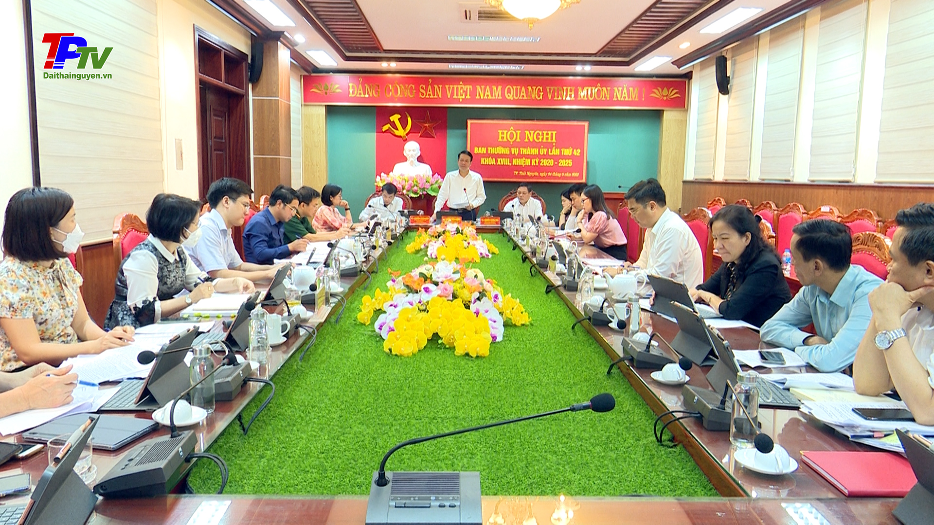 Hội nghị Ban Thường vụ Thành ủy Thái Nguyên lần thứ 42.