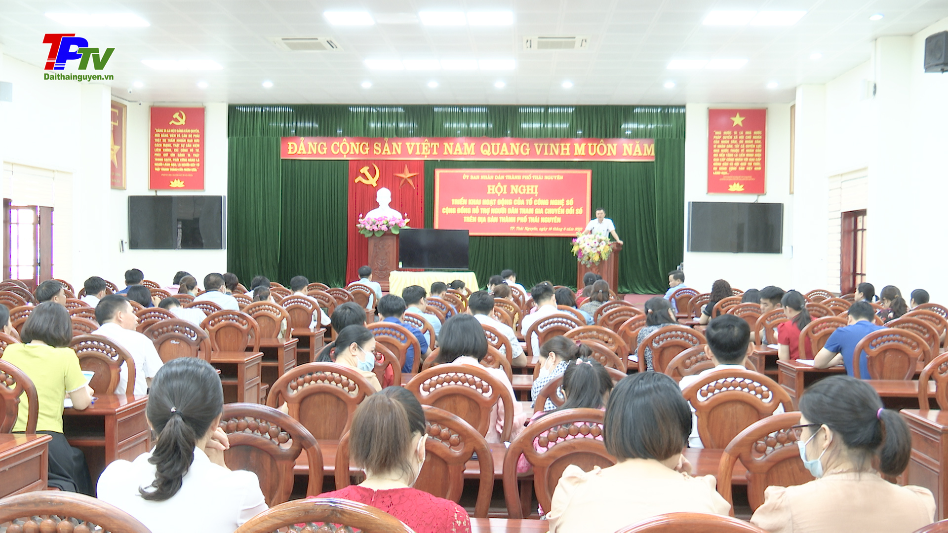 UBND thành phố Thái Nguyên: Triển khai hoạt động Tổ công nghệ số cộng đồng.