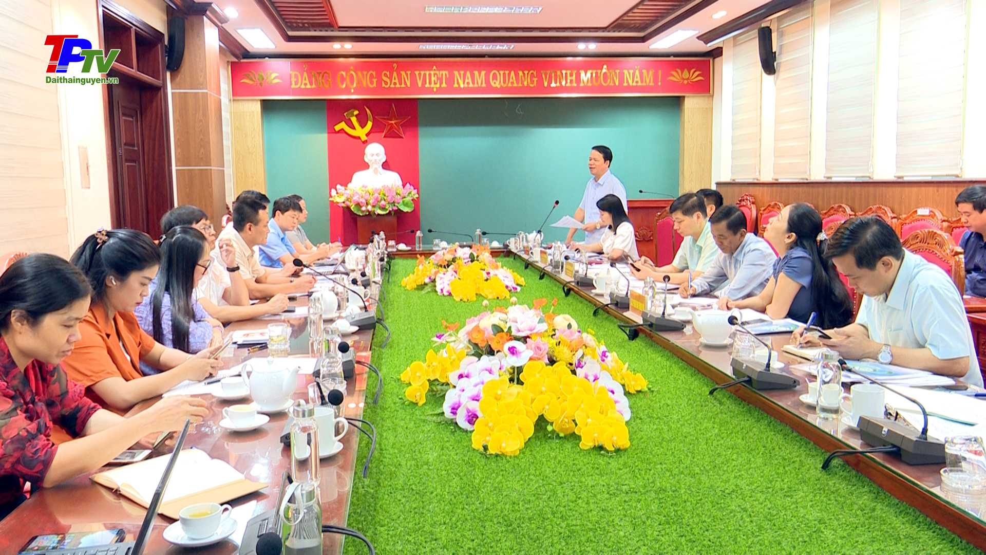 Đẩy mạnh các hoạt động tuyên truyền kỷ niệm 60 năm Ngày thành lập thành phố Thái Nguyên.