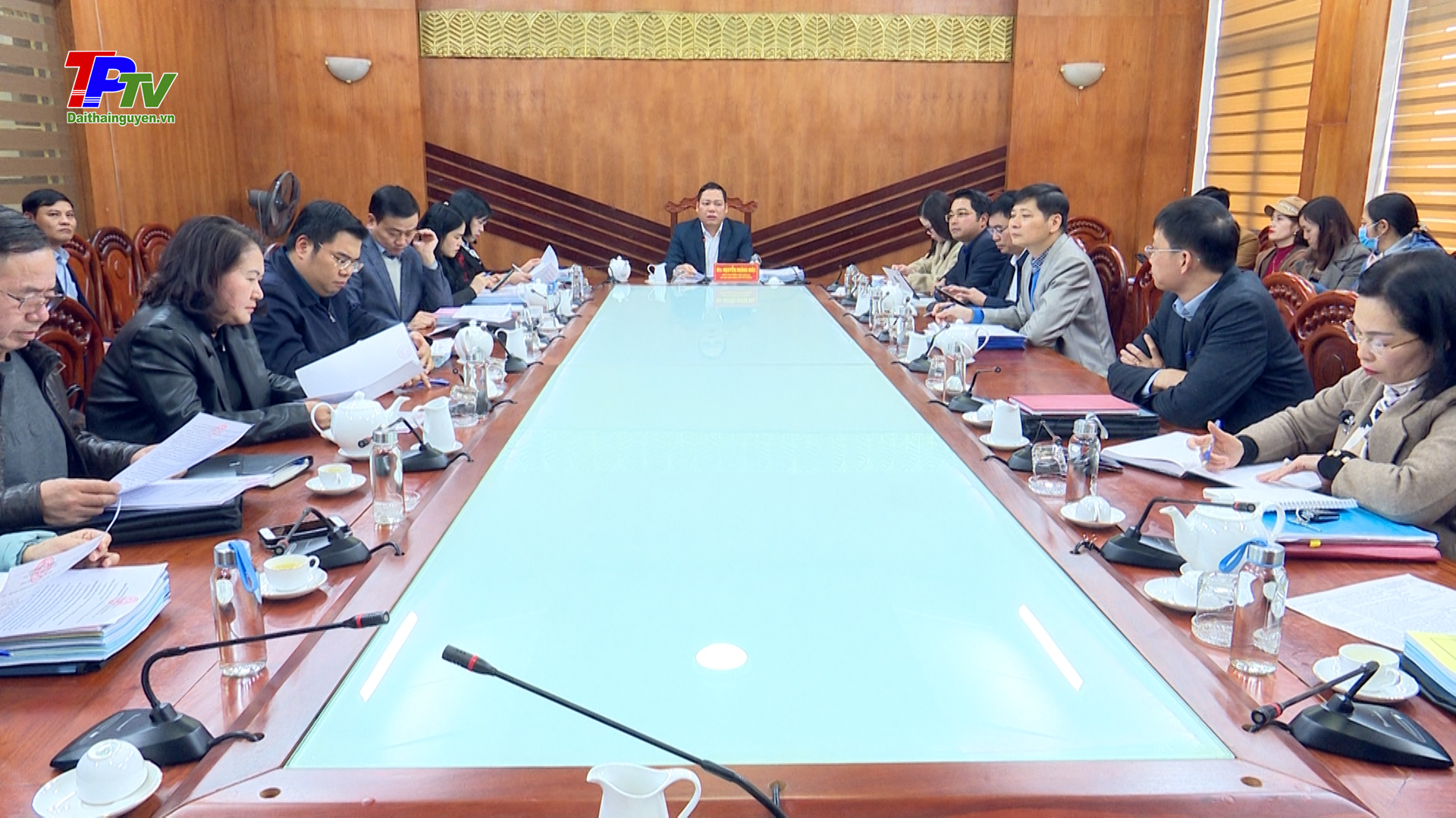 Phiên thảo luận tổ tại Kỳ họp thứ tám HĐND thành phố Thái Nguyên khóa XIX.