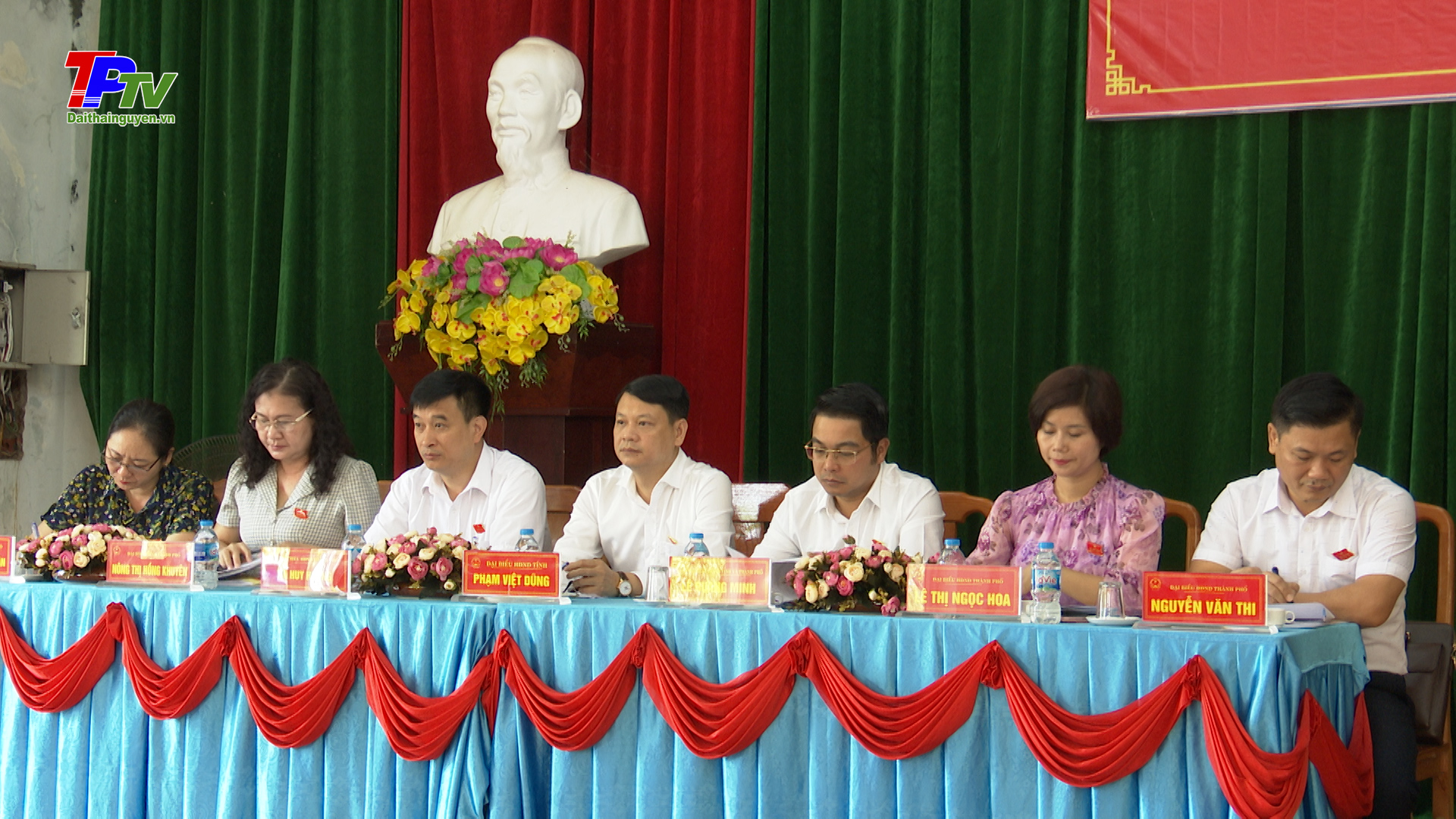 Đại biểu HĐND Tỉnh và thành phố Thái Nguyên tiếp xúc cử tri xã Linh Sơn