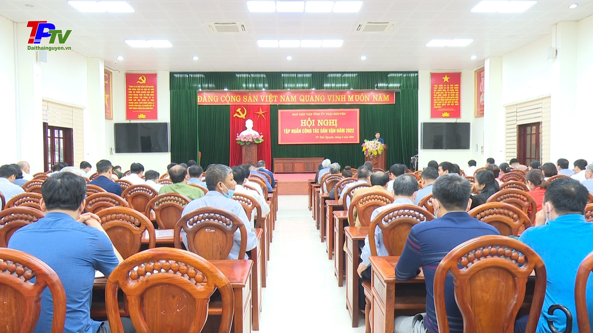 Tập huấn công tác dân vận năm 2022.