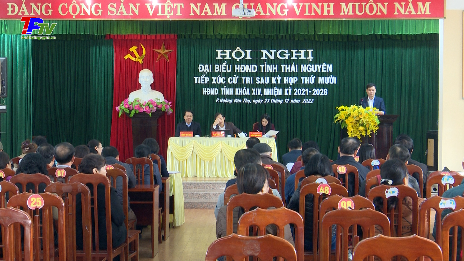 Tiếp xúc cử tri sau Kỳ họp thứ 10, HĐND tỉnh khóa XIV, nhiệm kỳ 2021 - 2026.