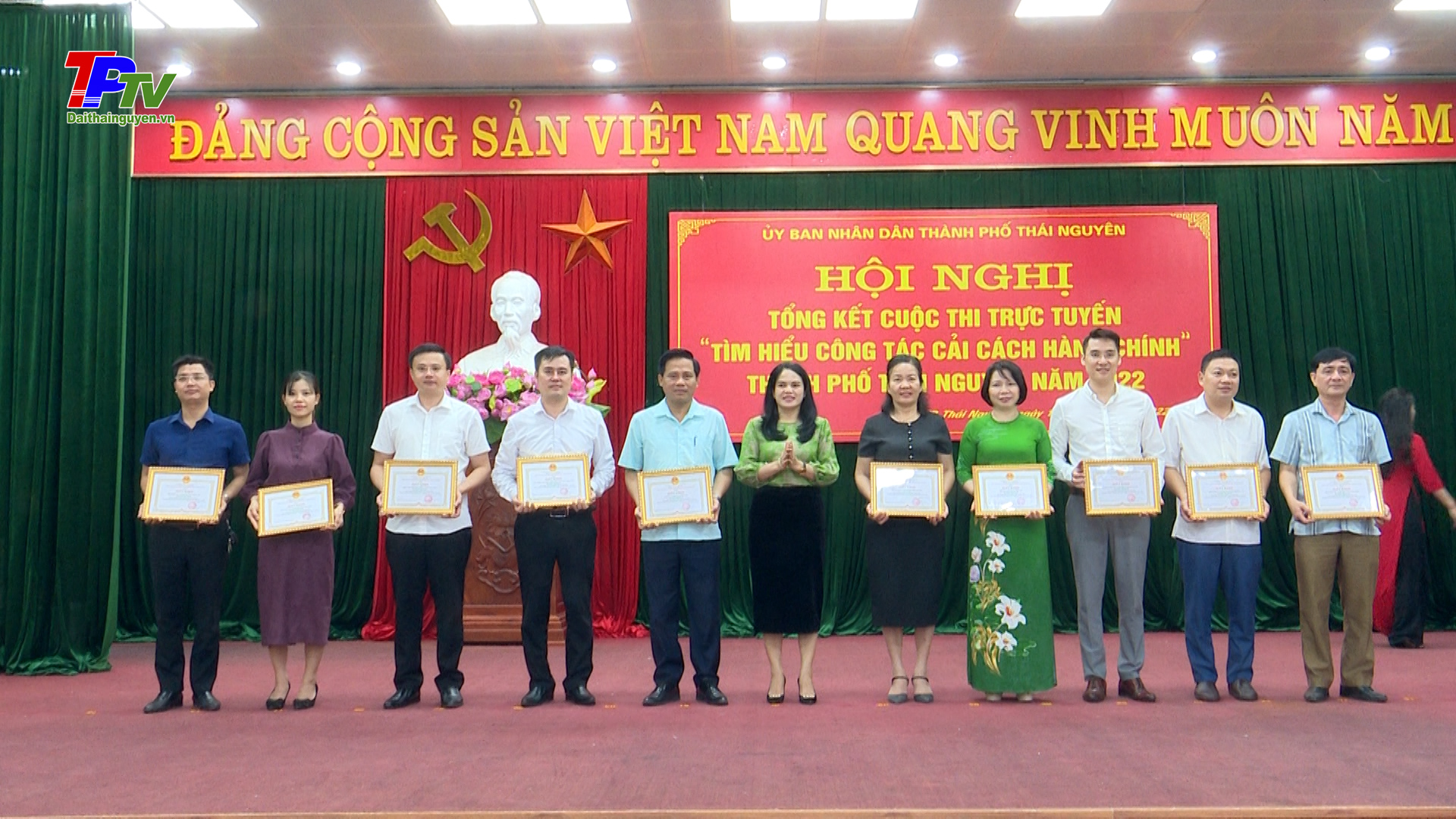 Thành phố Thái Nguyên: Tổng kết Cuộc thi trực tuyến 