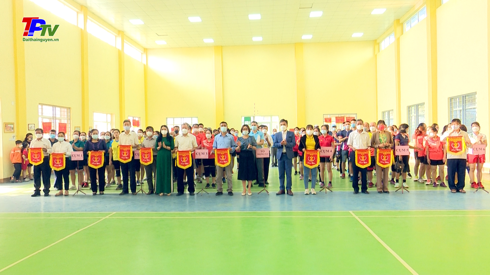 Phường Quan Triều khai mạc Đại hội thể dục thể thao lần thứ VI