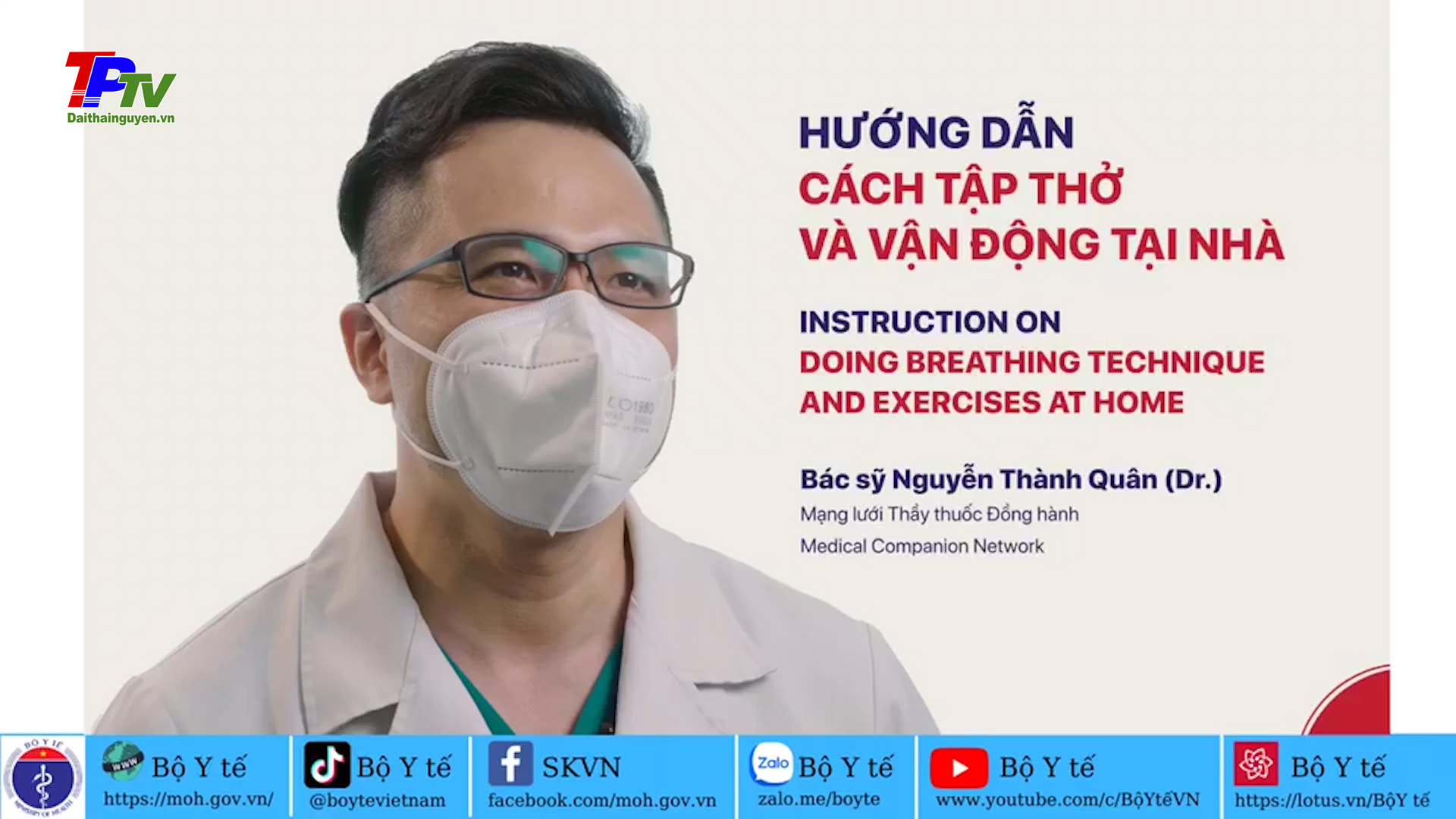 Hướng dẫn cách tập thở và vận động tại nhà