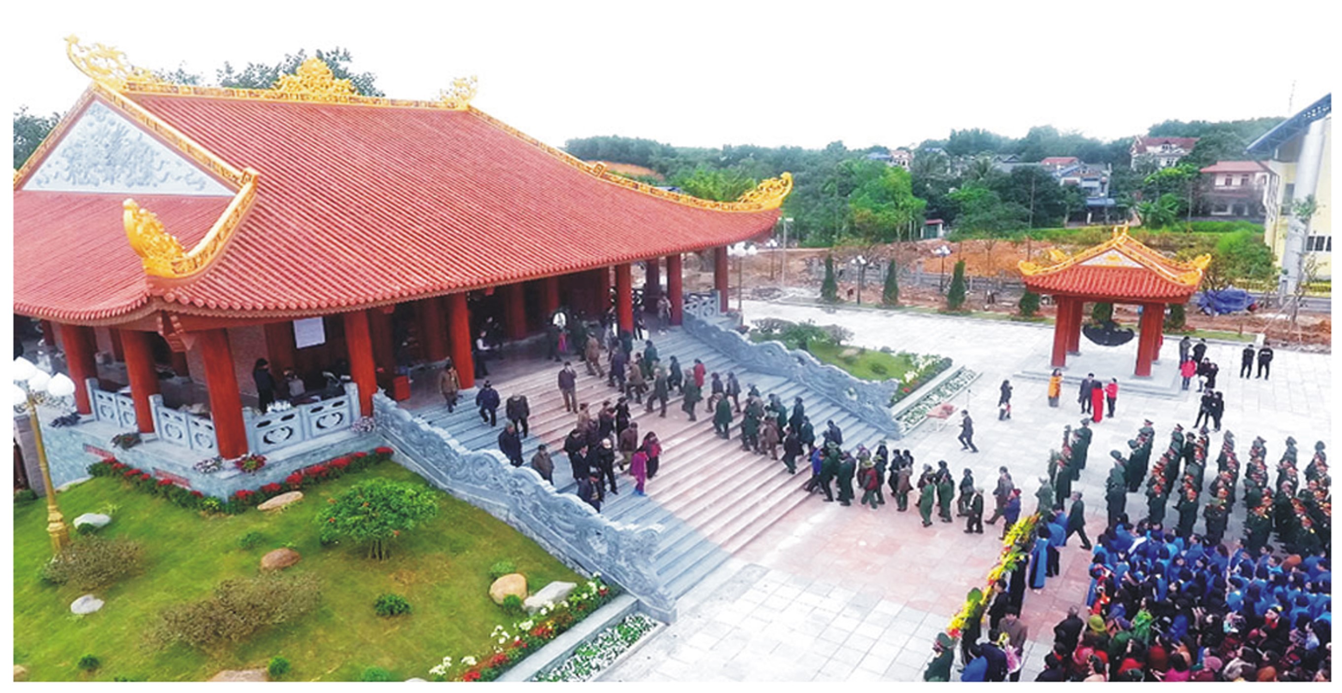 Di tích lịch sử Quốc gia đại đội 915 thành phố Thái Nguyên những ngày tháng 11.2023. 