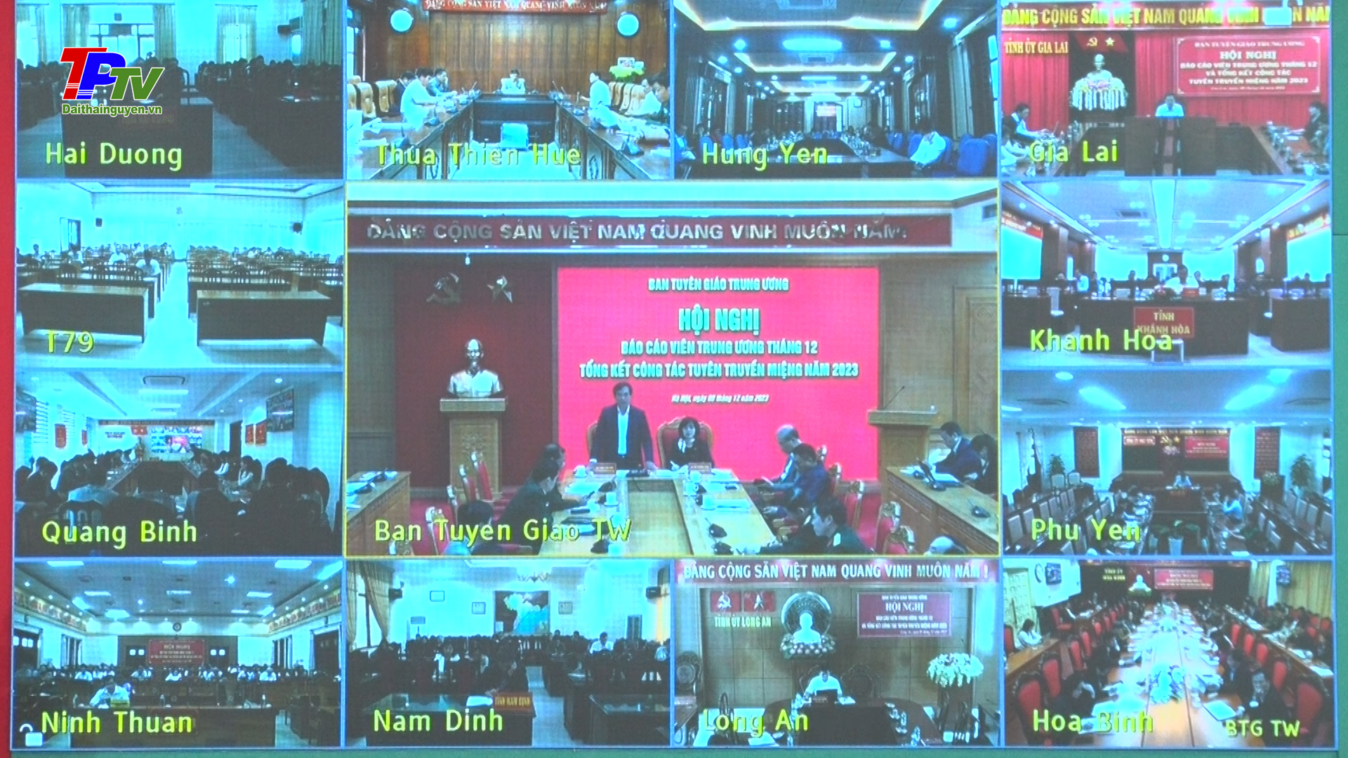 Hội nghị báo cáo viên Trung ương tháng 12