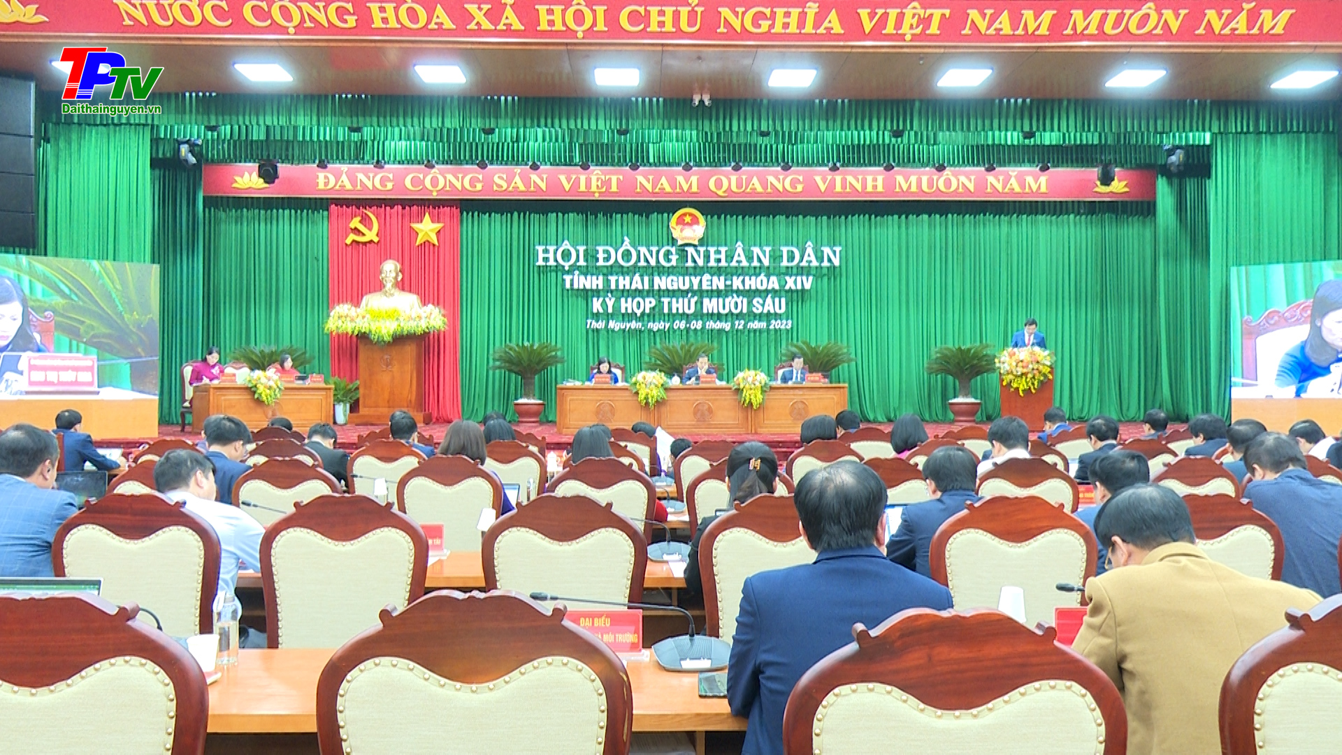 Bế mạc kỳ họp thứ mười sáu, HĐND tỉnh Thái Nguyên khóa XIV.