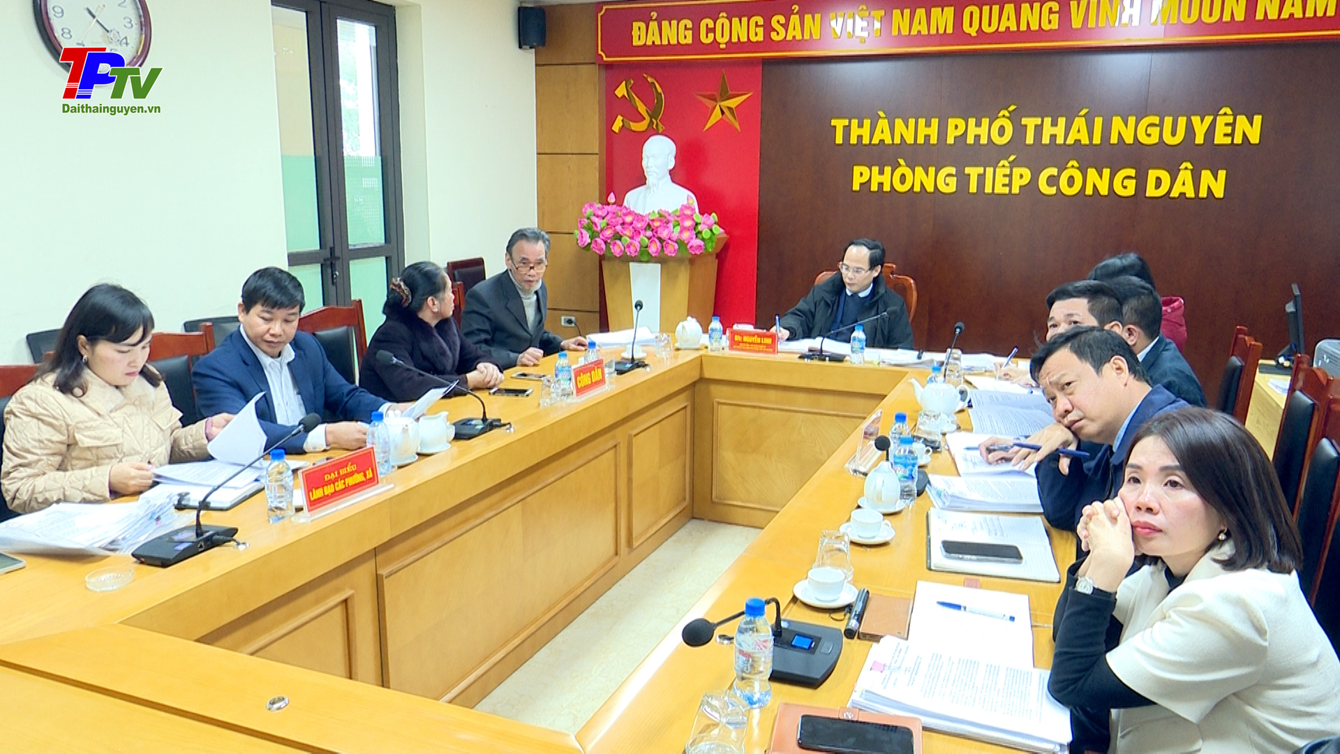 Đồng chí Chủ tịch UBND thành phố Thái Nguyên tiếp công dân định kỳ tháng 12/2023.