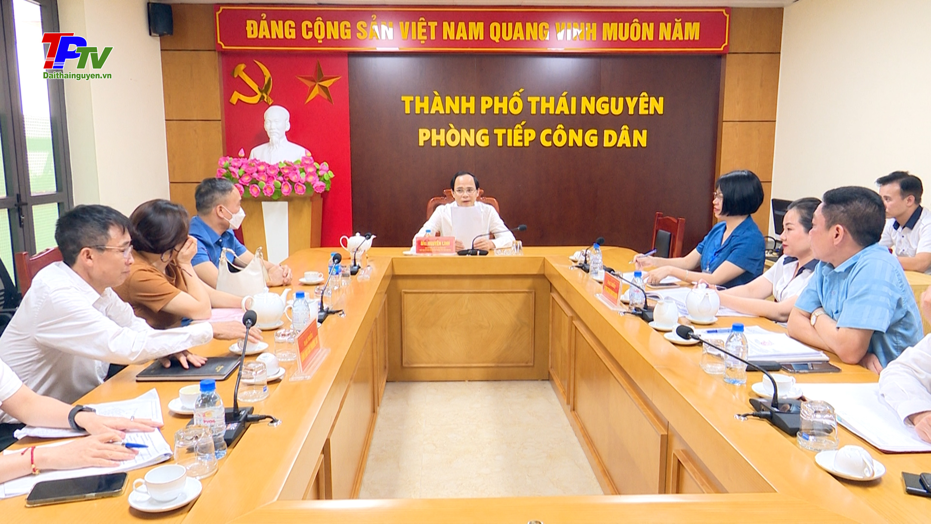 Đồng chí Chủ tịch UBND thành phố Thái Nguyên tiếp công dân tháng 9 năm 2023.