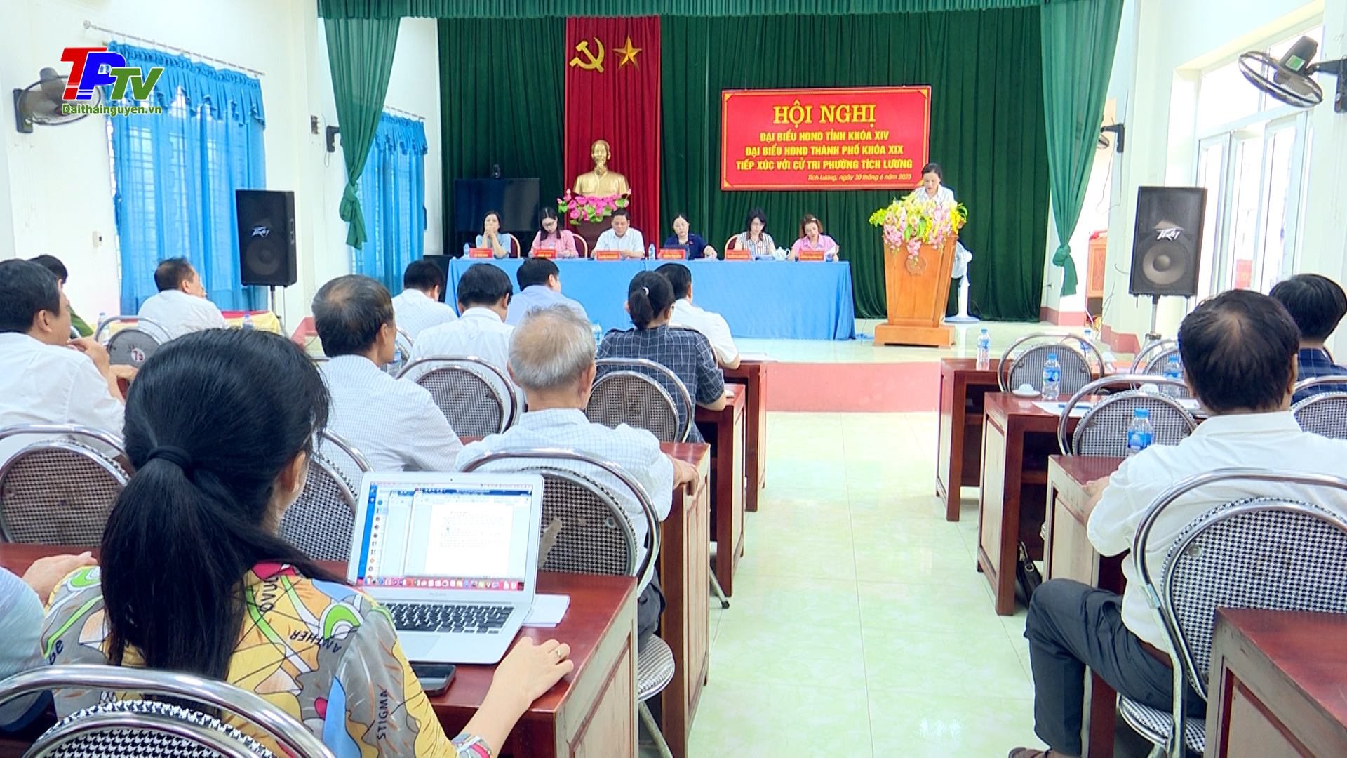 Đại biểu HĐND tỉnh, TP. Thái Nguyên tiếp xúc cử tri phường Tích Lương