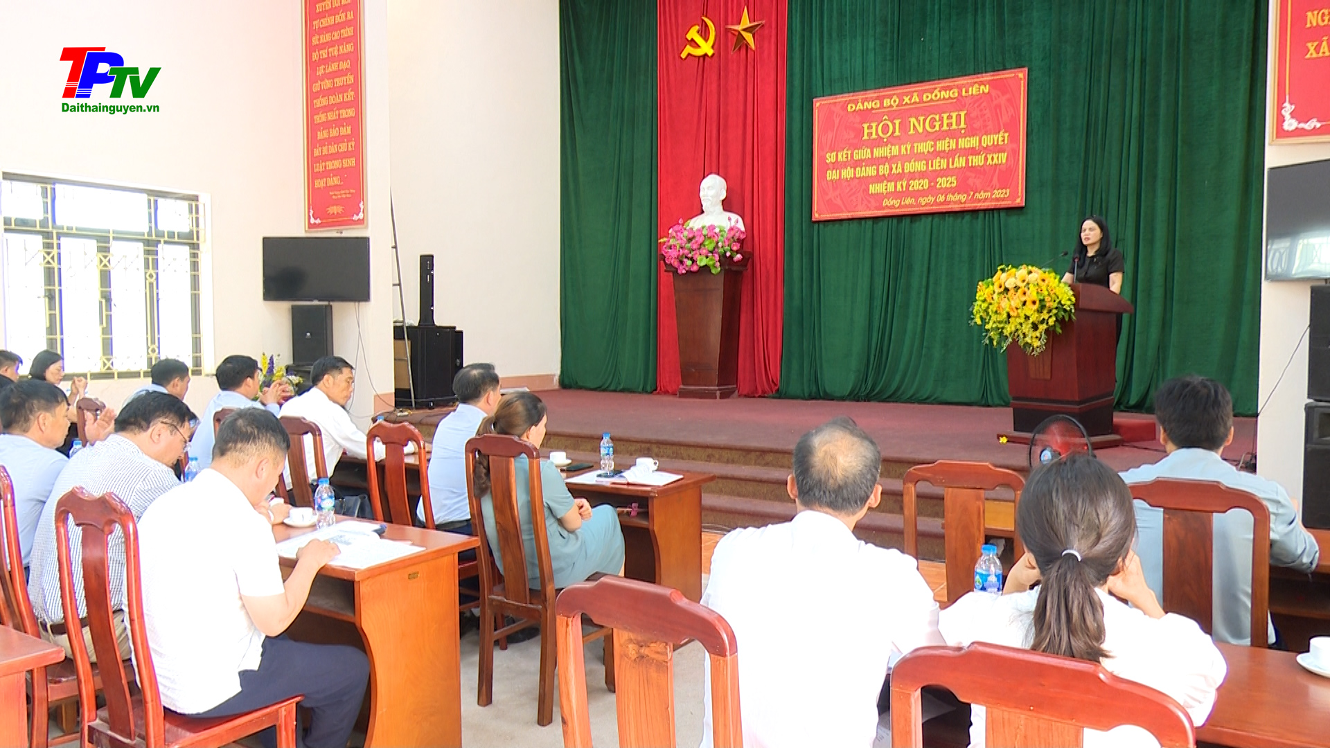 Đảng bộ xã Đồng Liên quyết tâm thực hiện thắng lợi Nghị quyết Đại hội Đảng bộ xã nhiệm kỳ 2020 - 2025.