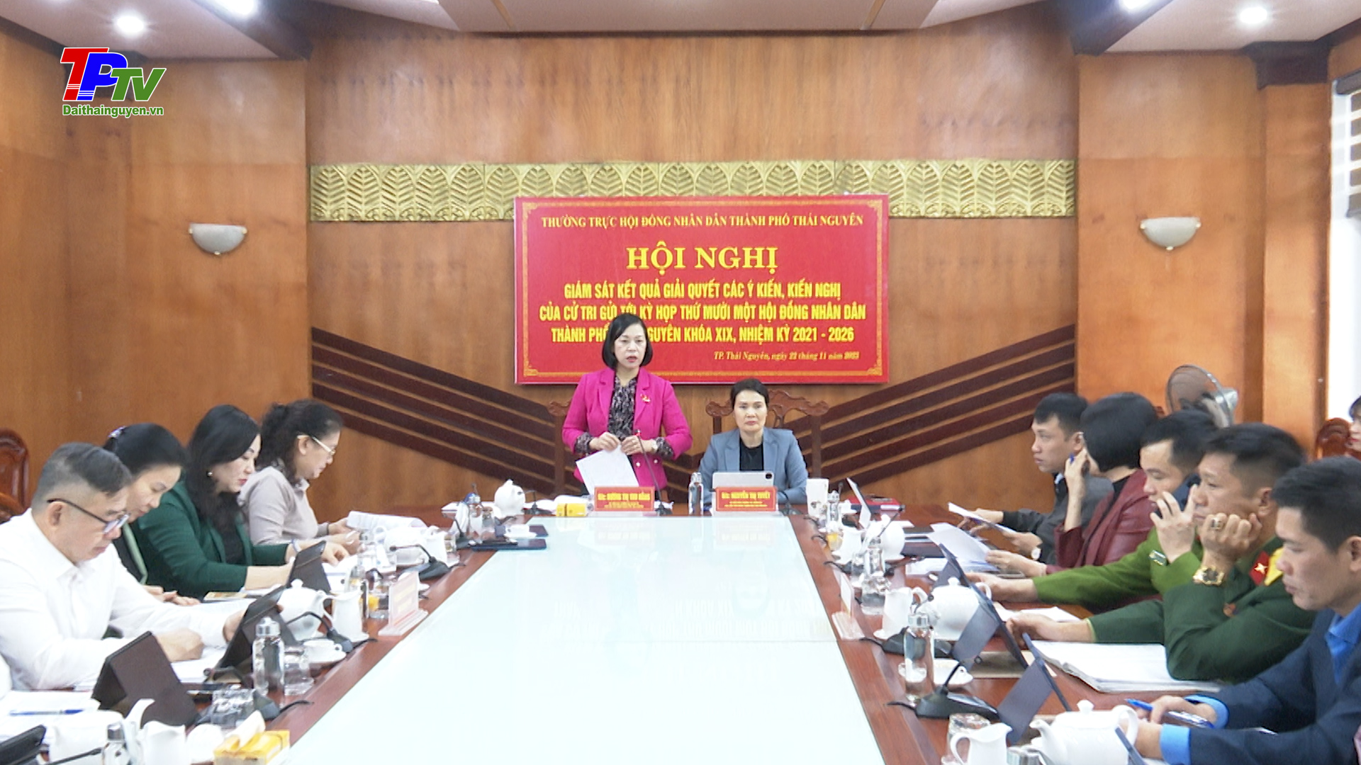 Giám sát kết quả giải quyết các ý kiến, kiến nghị của cử tri gửi tới Kỳ họp thứ mười một, HĐND thành phố khóa XIX.