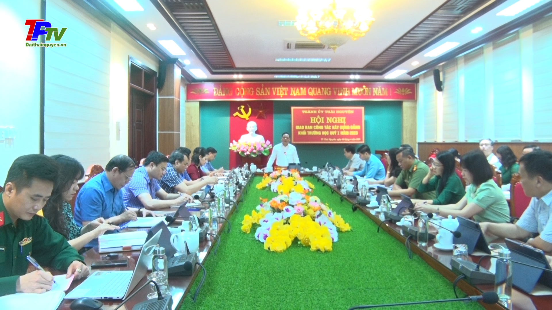 Giao ban công tác xây dựng Đảng khối Trường học quý I/2023.