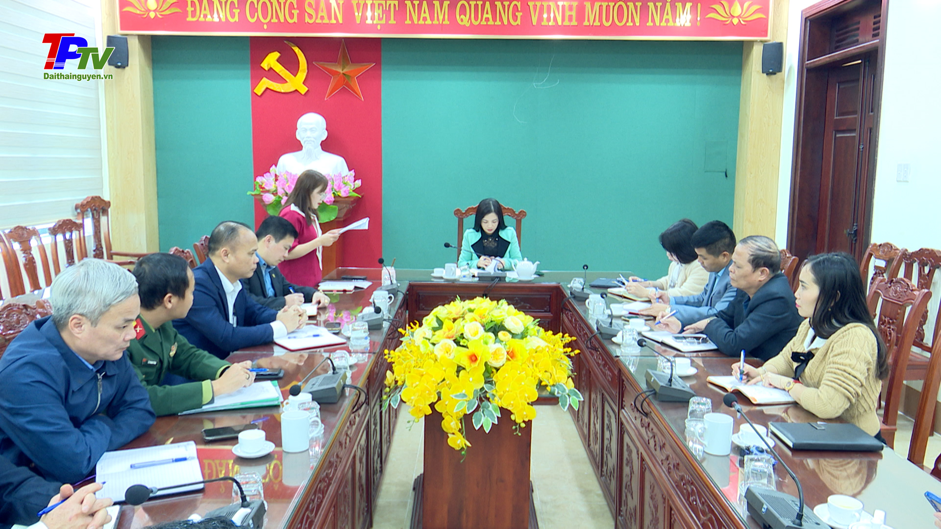 Giao ban công tác dư luận xã hội tháng 12 năm 2023.