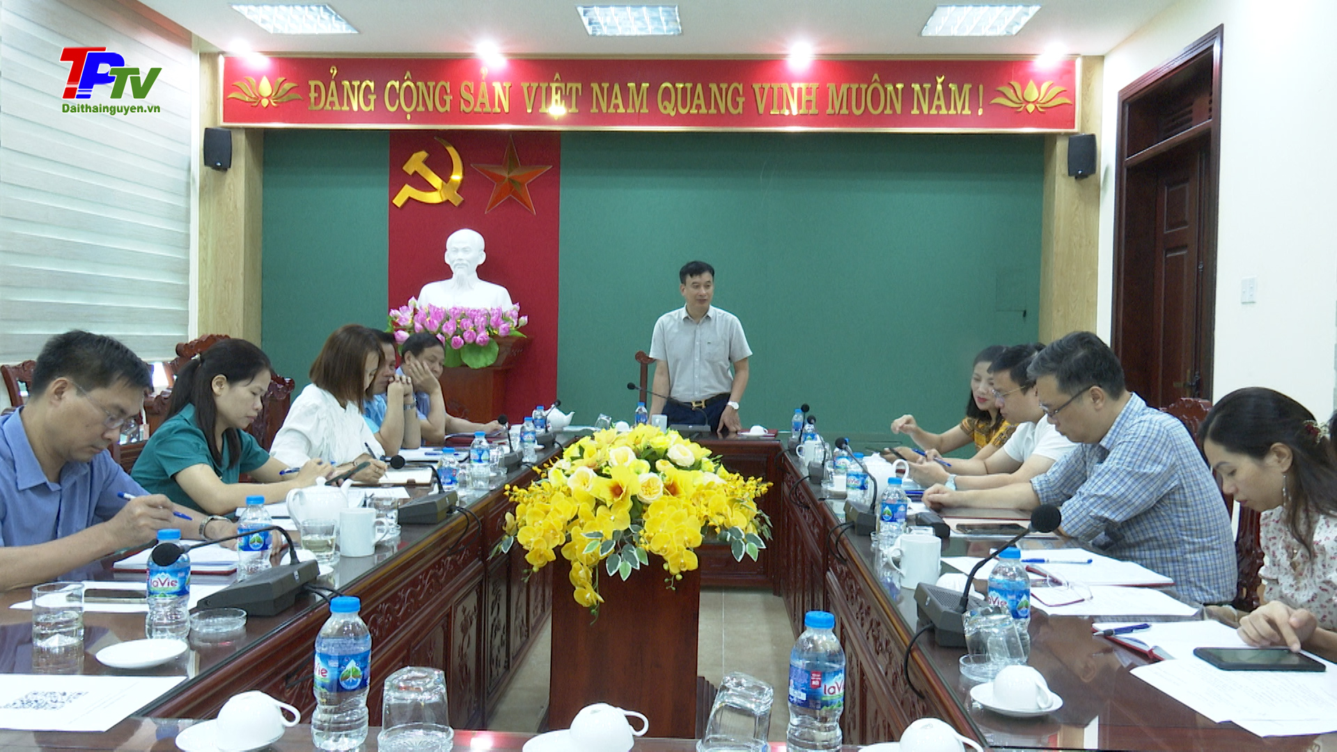 Giao ban công tác lý luận chính trị 6 tháng đầu năm, triển khai nhiệm vụ 6 tháng cuối năm 2023.