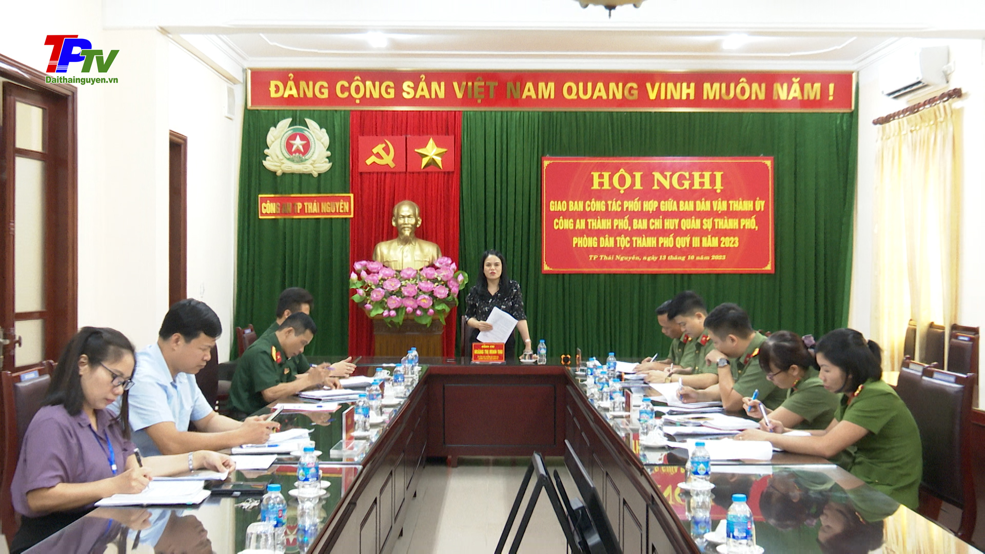 Hội nghị giao ban chương trình phối hợp thực hiện công tác dân vận quý III/2023