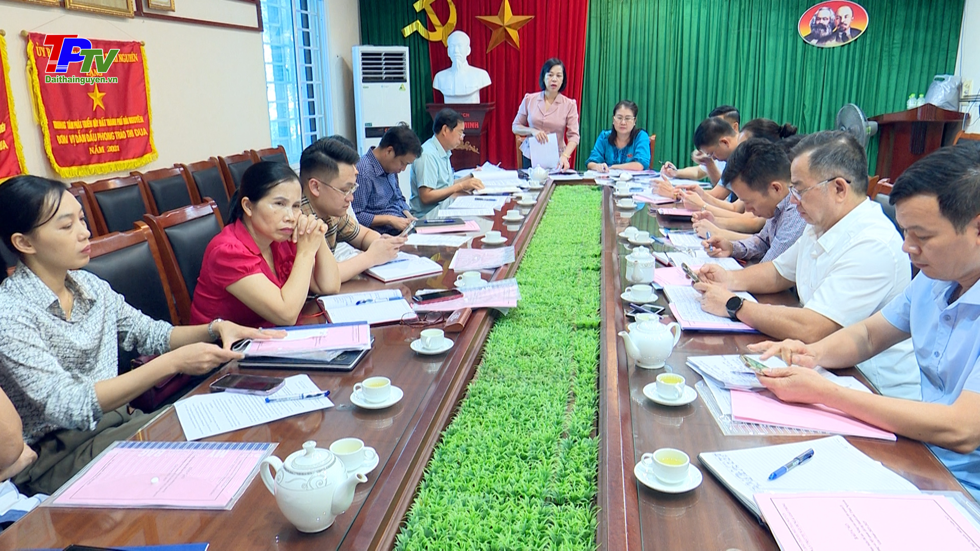 Giám sát việc thực hiện Đề án Nâng cao năng lực quản lý trật tự xây dựng và mỹ quan đô thị thành phố Thái Nguyên giai đoạn 2021 - 2025.