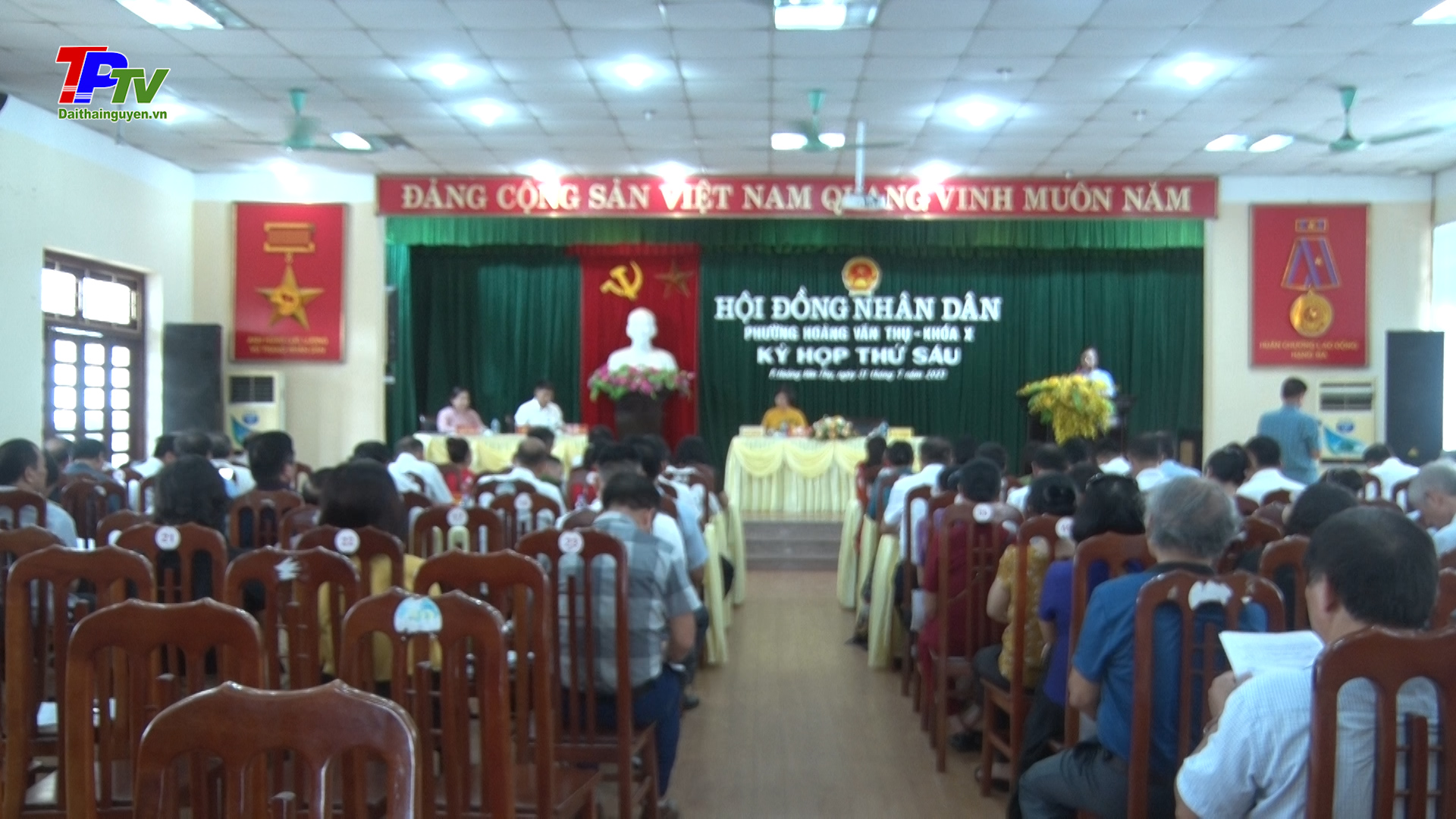 Kỳ họp thứ VI, Hội đồng nhân dân phường Hoàng Văn Thụ khóa X, nhiệm kỳ 2021-2026