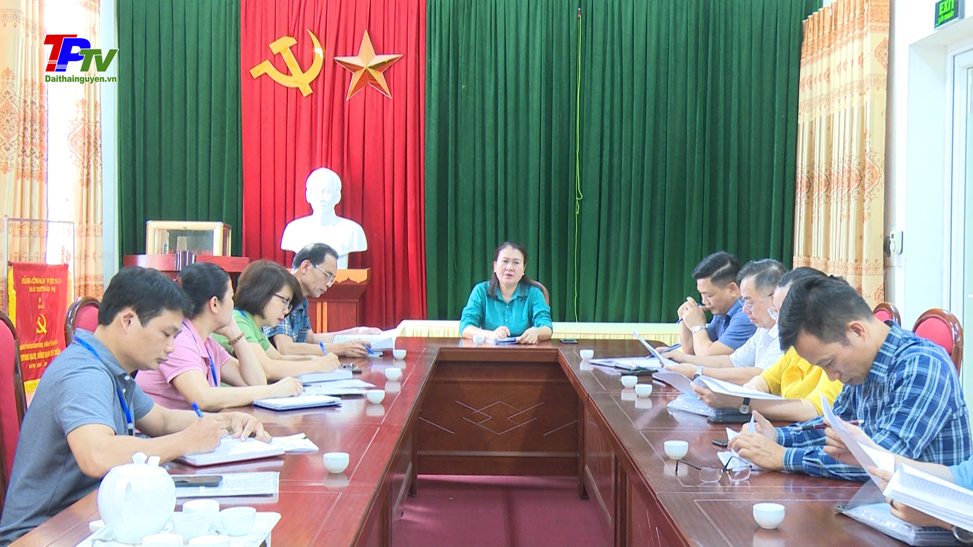 Ban Kinh tế - Xã hội HĐND TP Thái Nguyên khảo sát việc thực hiện Đề án Nâng cao năng lực quản lý trật tự xây dựng và mỹ quan đô thị.