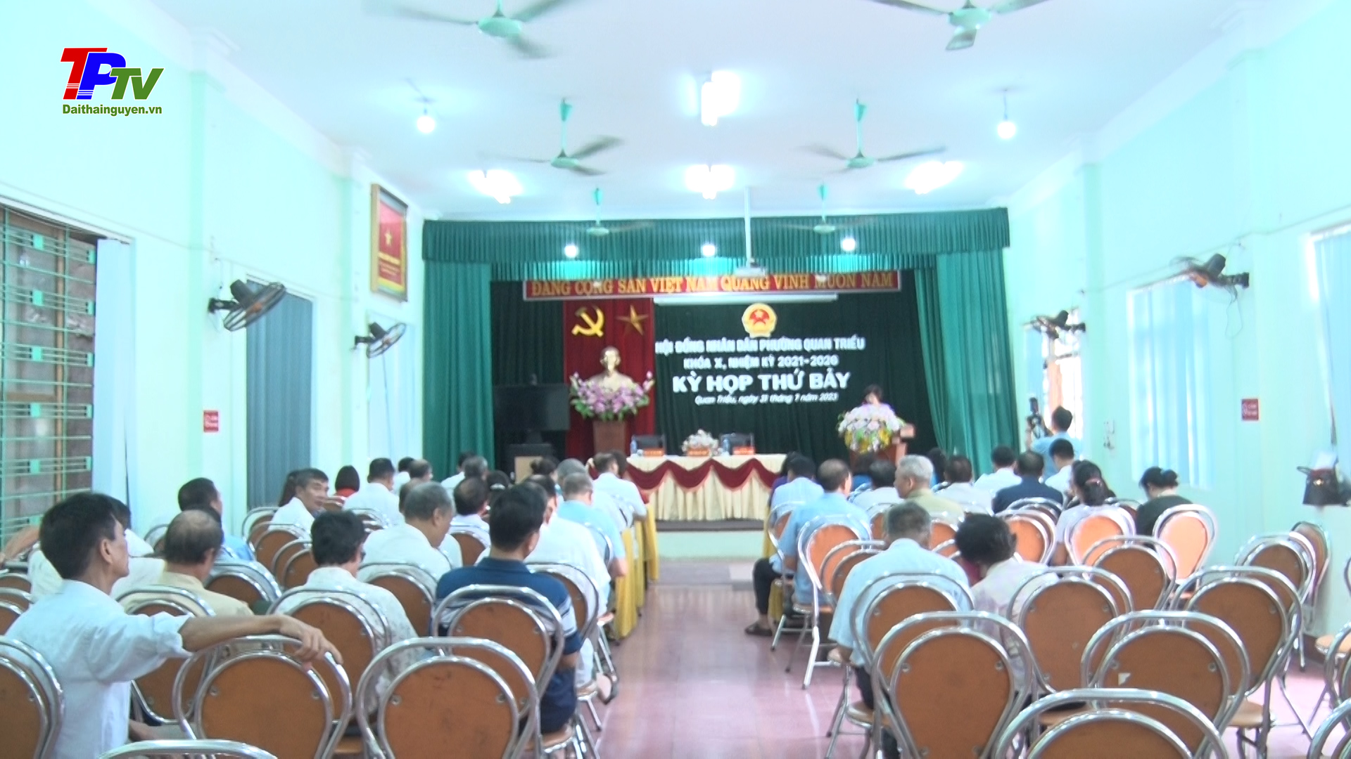 Kỳ họp thứ bảy HĐND phường Quan Triều khóa X, nhiệm kỳ 2021 - 2026.