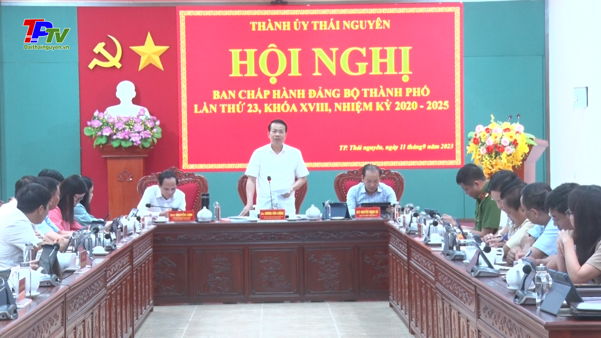 Hội nghị Ban chấp hành Đảng bộ thành phố Thái Nguyên lần thứ 23, nhiệm kỳ 2020-2025