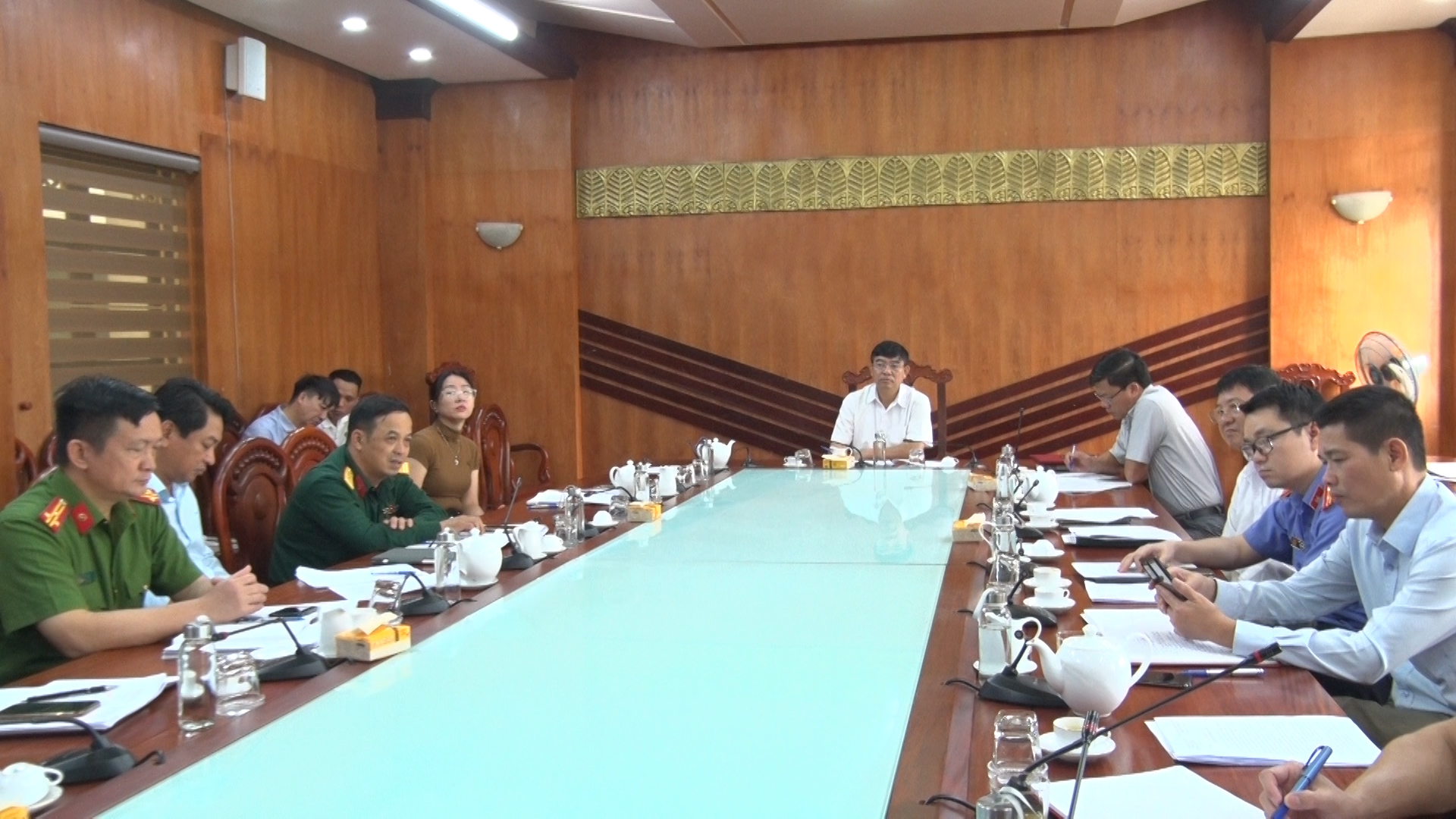 Hội nghị thông qua phương án cưỡng chế thu hồi đất.