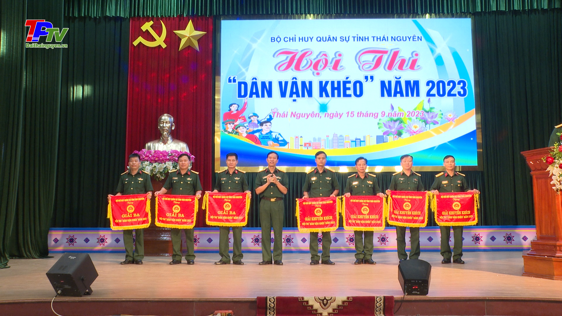 Ban Chỉ huy quân sự thành phố Thái Nguyên đoạt giải nhất Hội thi 