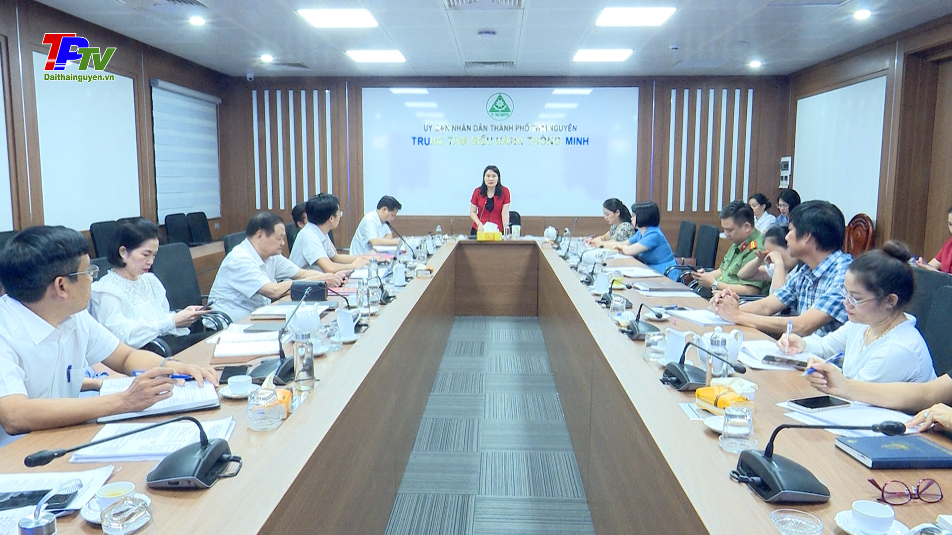 Họp Ban tổ chức Chương trình nghệ thuật đường phố: Thái Nguyên rạng rỡ Thành phố tháng mười - Đêm hội Trung thu xứ Trà năm 2023.