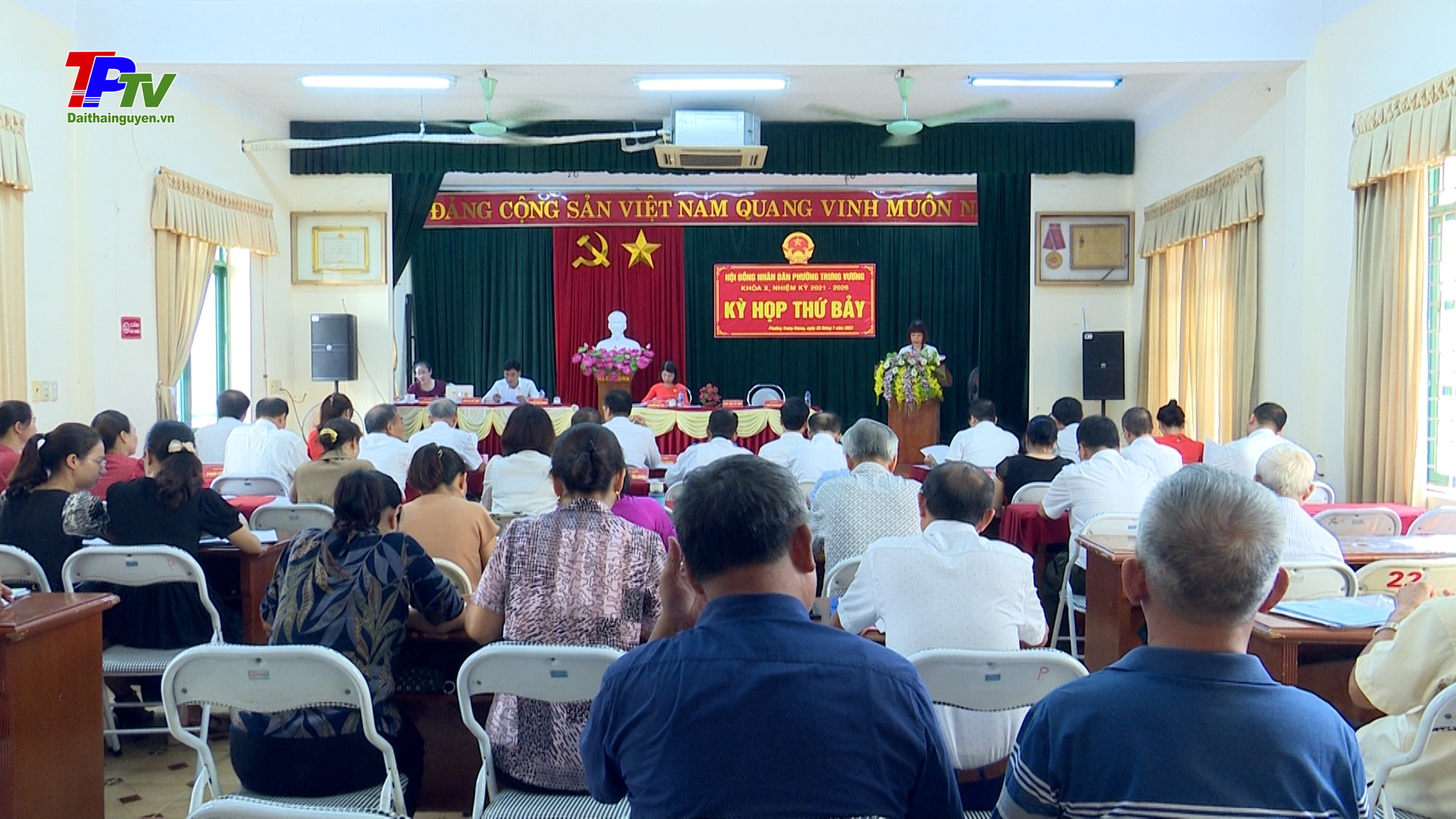 Kỳ họp thứ VII, HĐND phường Trưng Vương khóa X nhiệm kỳ 2021 - 2026.