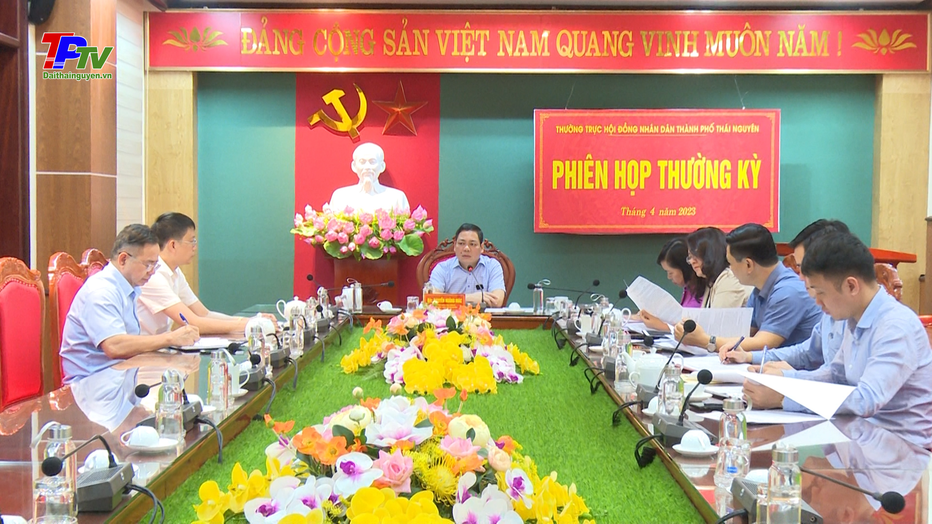 Thường trực HĐND thành phố Thái Nguyên họp thường kỳ tháng 4 năm 2023.