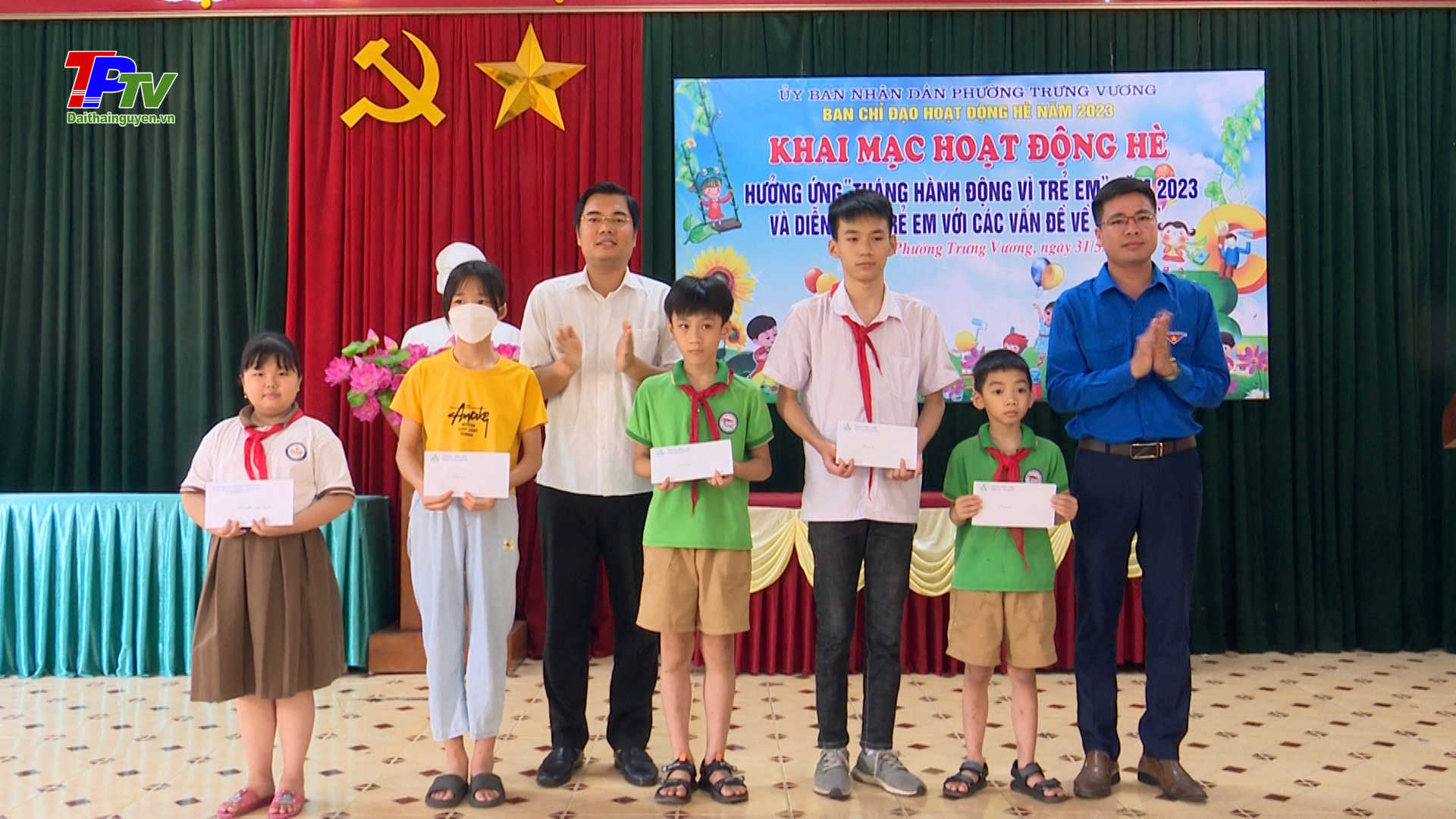 Ban chỉ đạo hè phường Trưng Vương tổ chức chương trình 