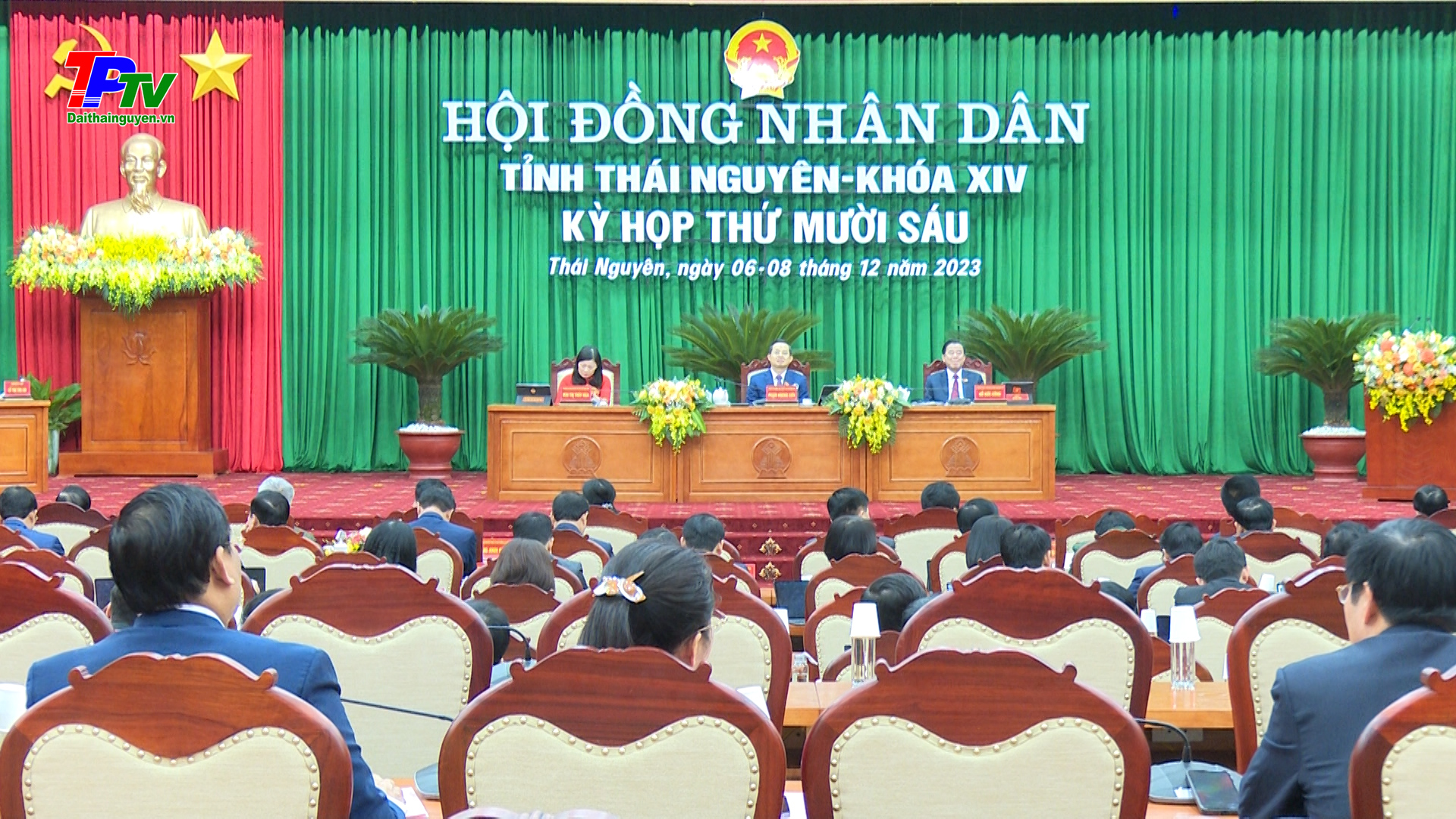 Khai mạc kỳ họp thứ XVI, HĐND tỉnh Thái Nguyên khóa XIV