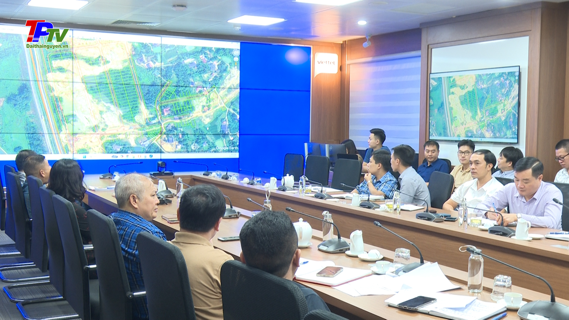 UBND thành phố Thái Nguyên: Kiểm điểm tiến độ thực hiện công tác thu hồi đất, bồi thường, hỗ trợ, tái định cư để thực hiện các dự án trên địa bàn.